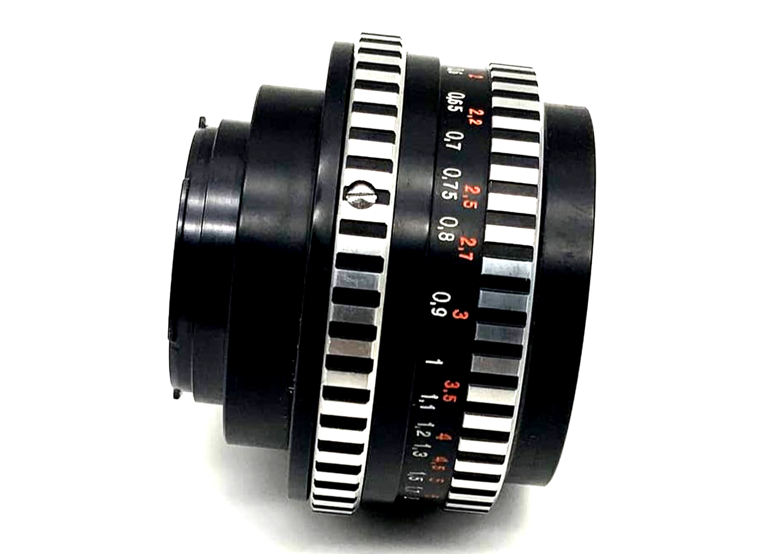 Carl Zeiss Jena Tessar analog lens 50mm f/2.8 for Exakta Exa mount Zebra