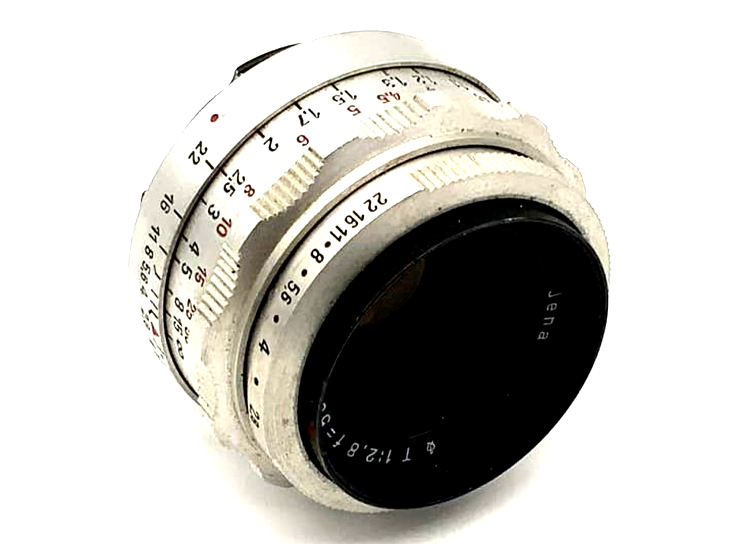 Carl Zeiss Jena Q1 Tessar compact 1:2.8 50mm lens 8 blades analog (Exa)