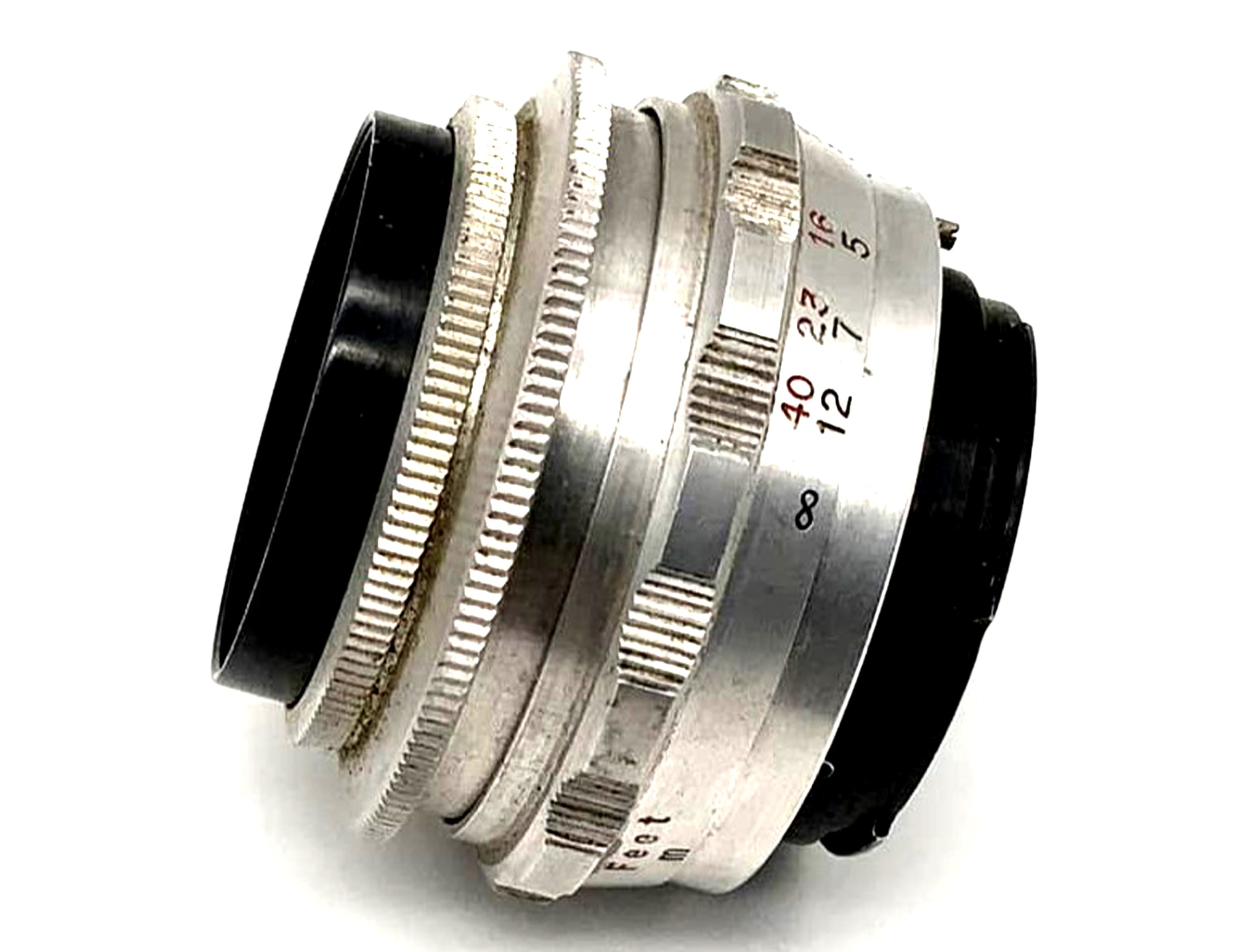 E. Ludwig Meritar f/2.9 50mm Red V lens, analog Exa mount