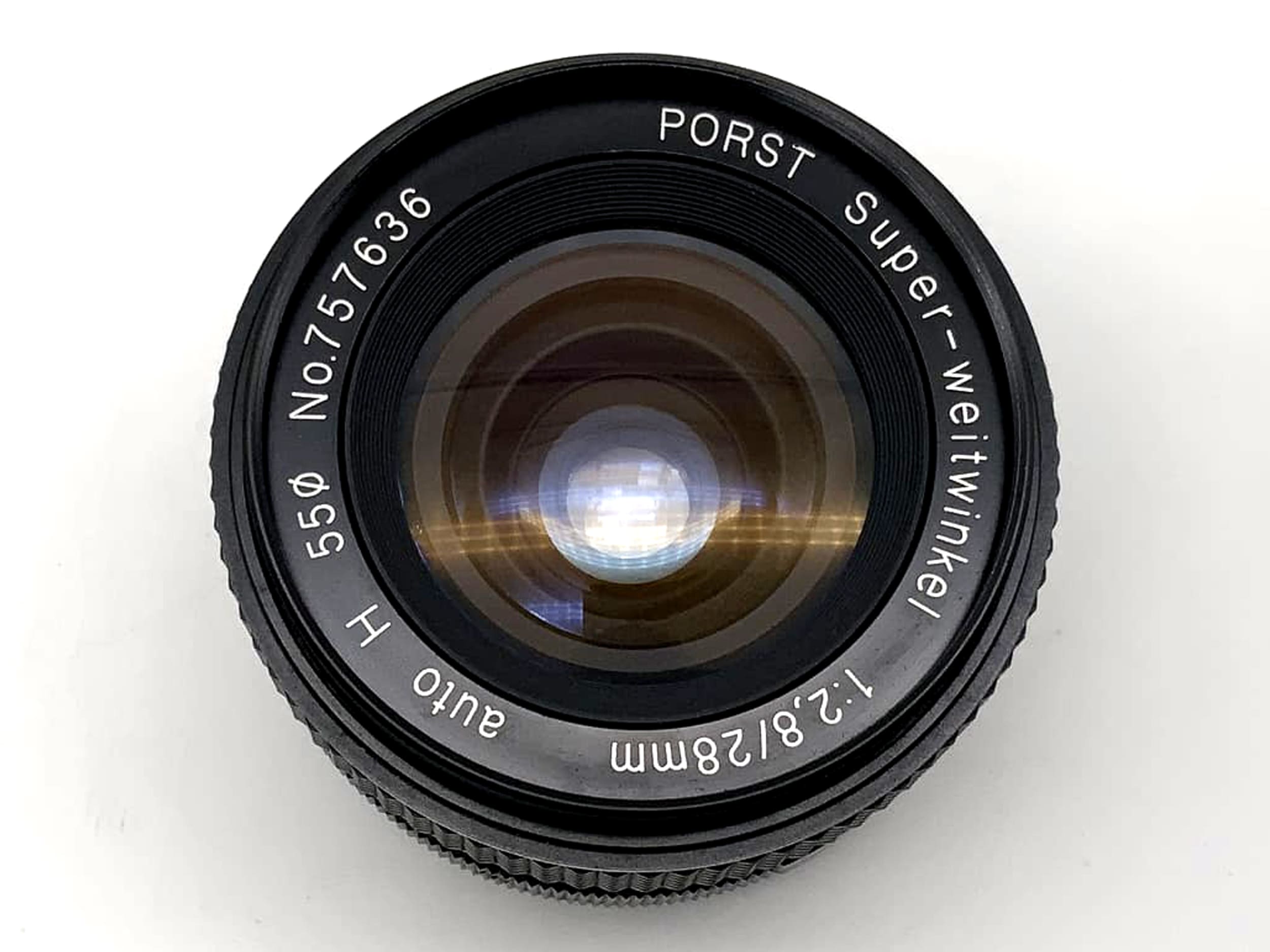 Porst Super Wide Angle 1:2.8 28mm Auto H Lens Manual Analog Lens (M42)