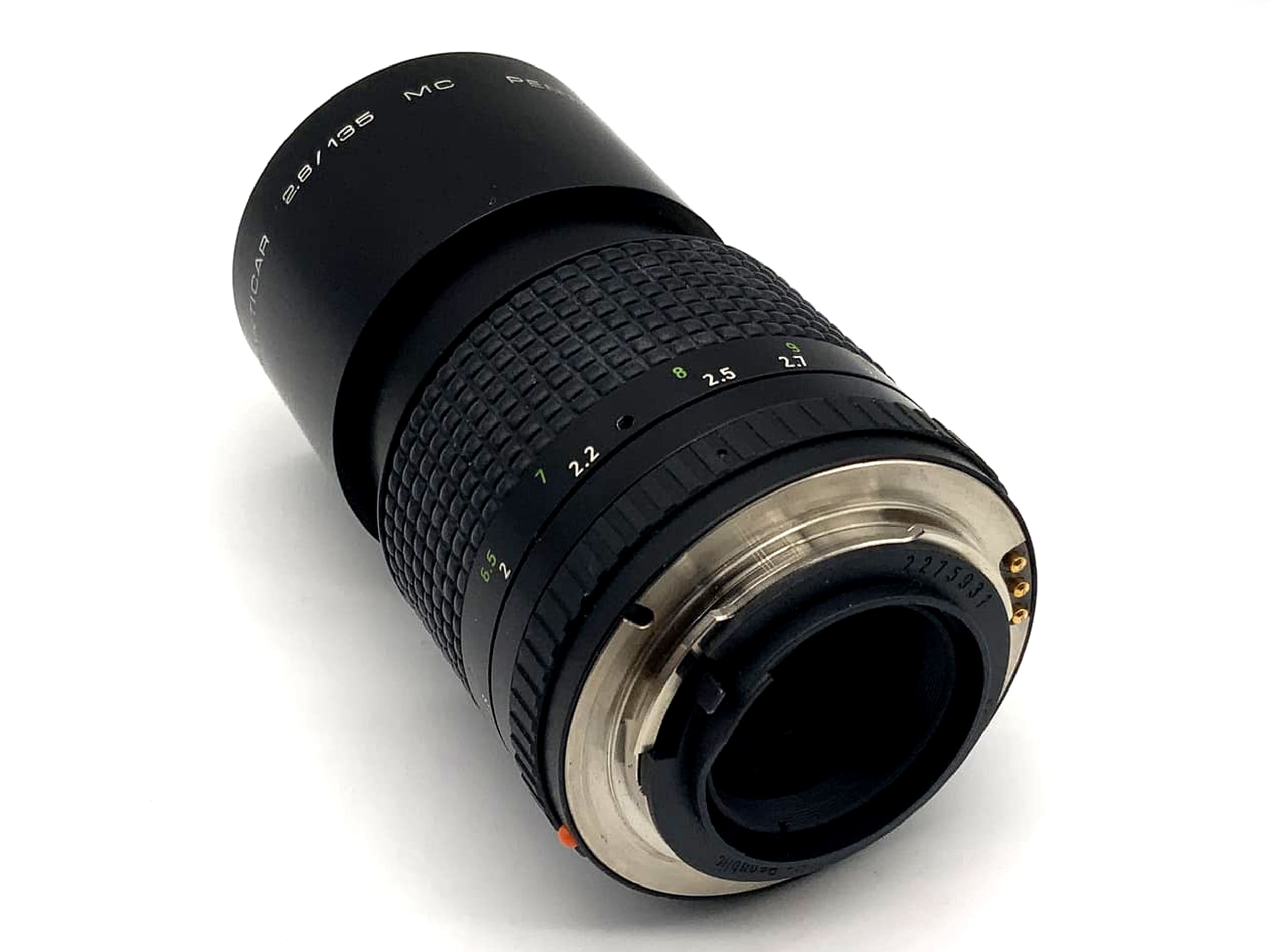 Pentacon Practicar Multi Coating 1:2.8 135mm lens manual analog lens