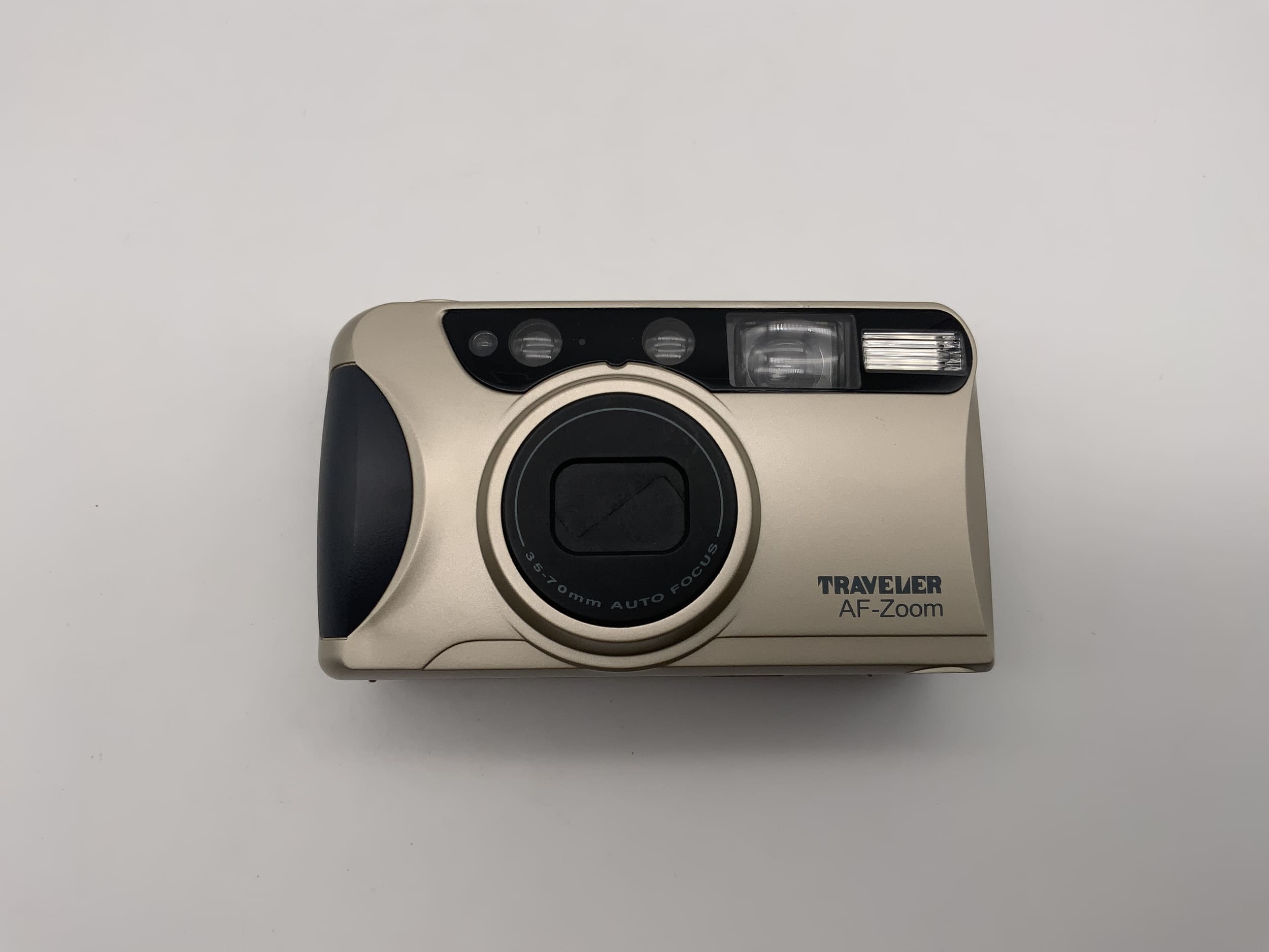 Traveler AF-Zoom analogue camera compact camera 35mm autofocus Point&amp;Shoot