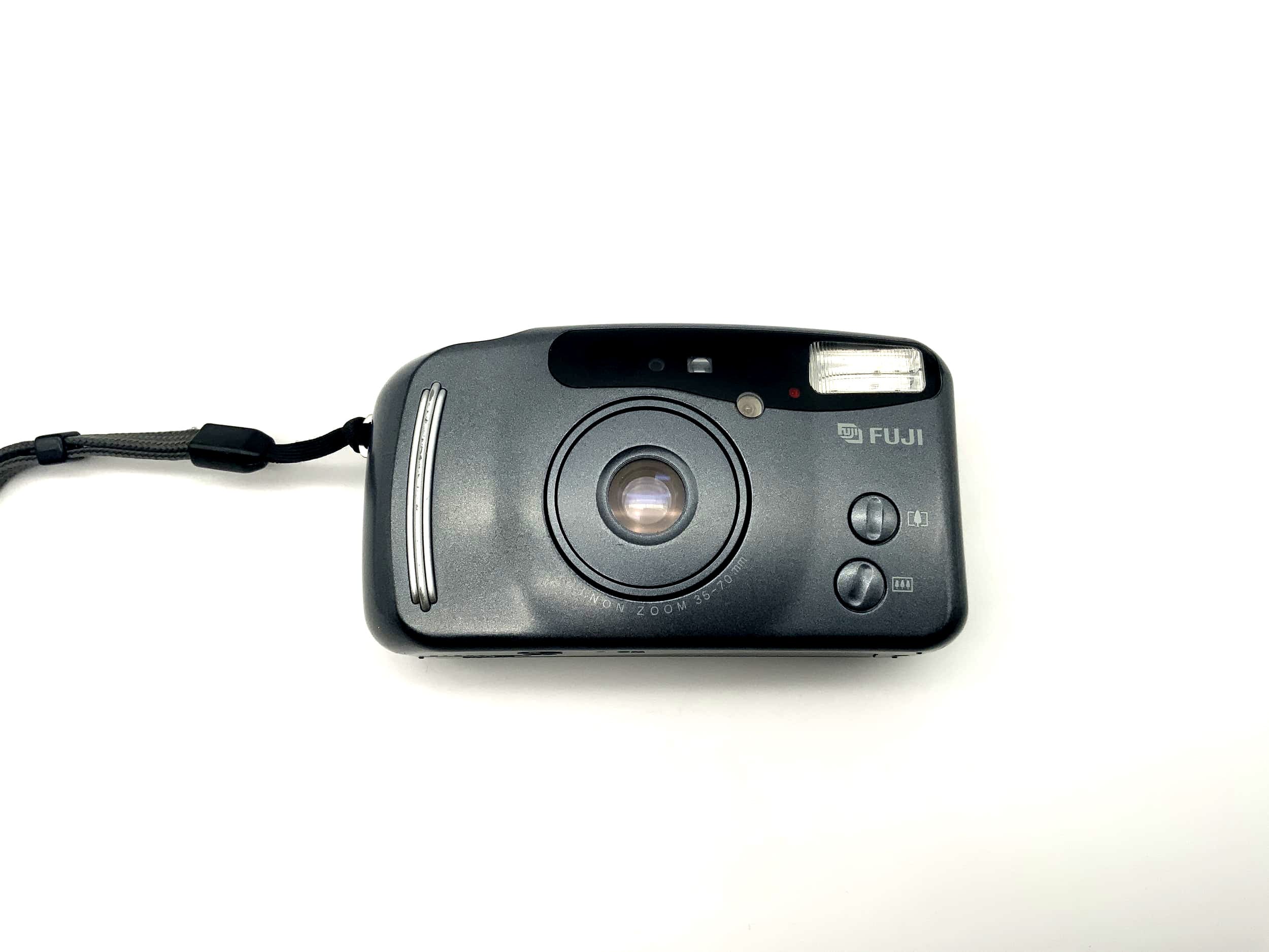 Fuji DL-550 Zoom Date Point &amp; Shoot compact camera autofocus AF analog camera