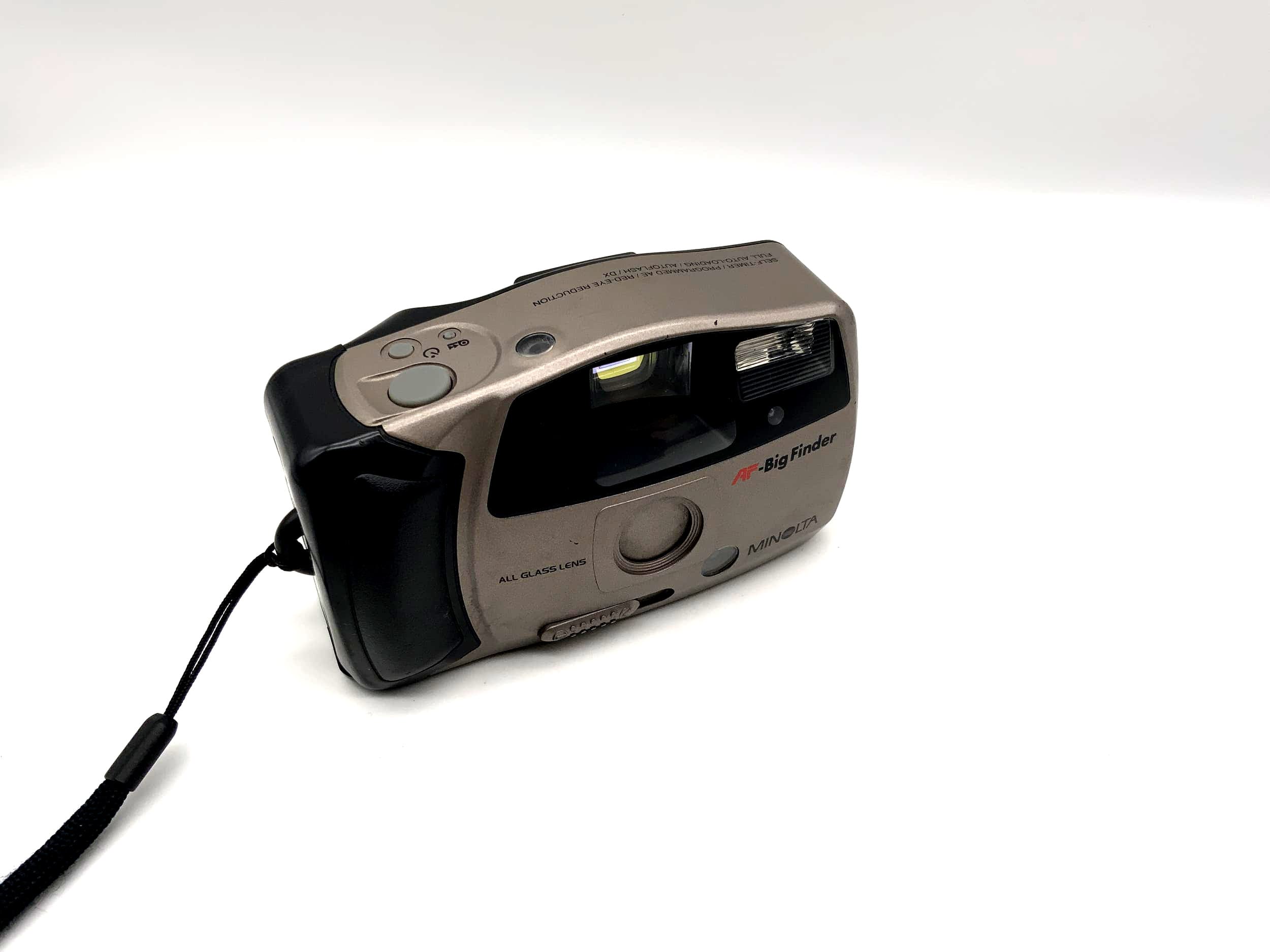 Minolta AF-Big Finder analog camera compact camera AF Point&amp;Shoot 35mm