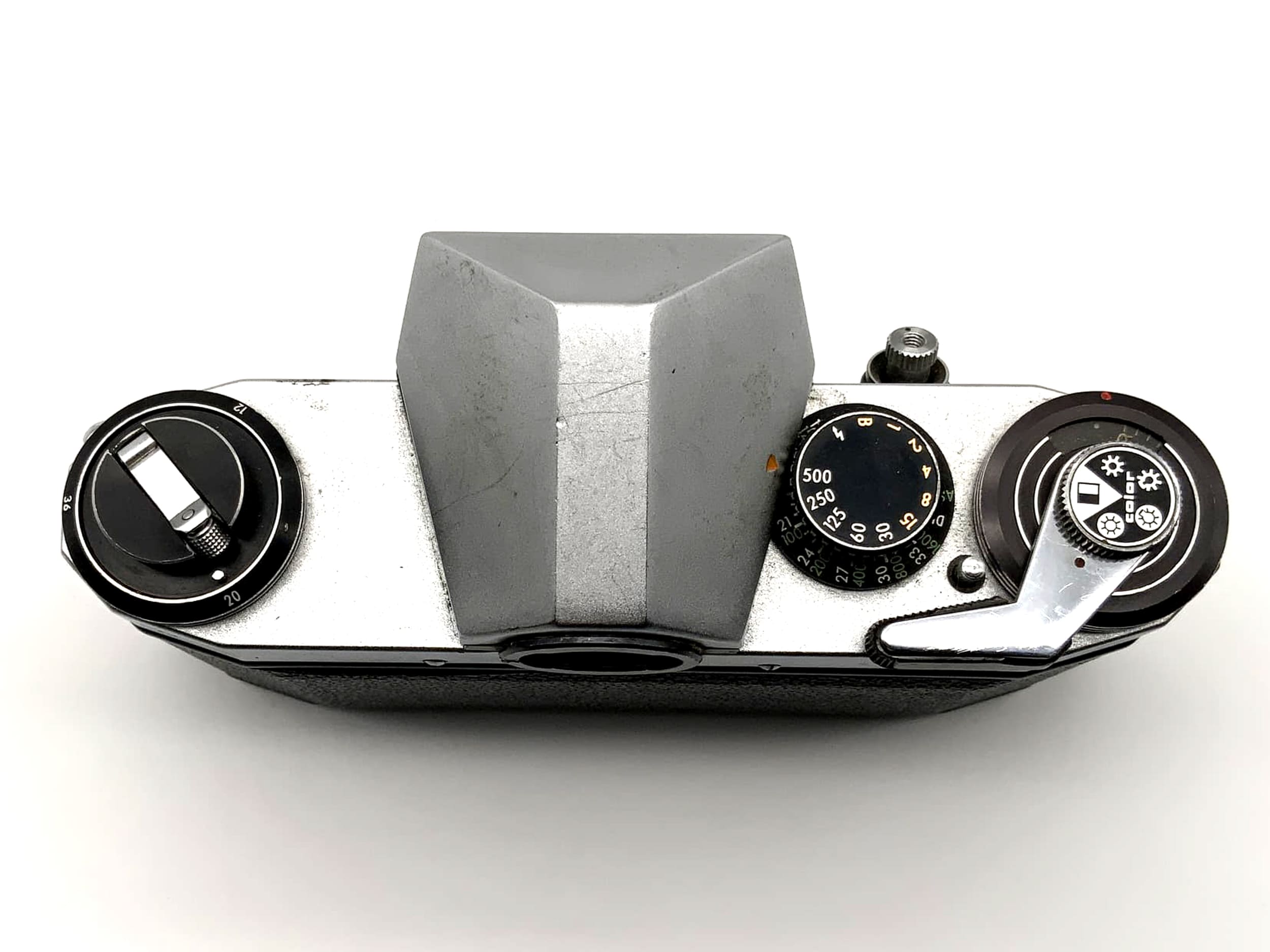 Practica super TL SLR single-lens reflex camera 35mm analog body