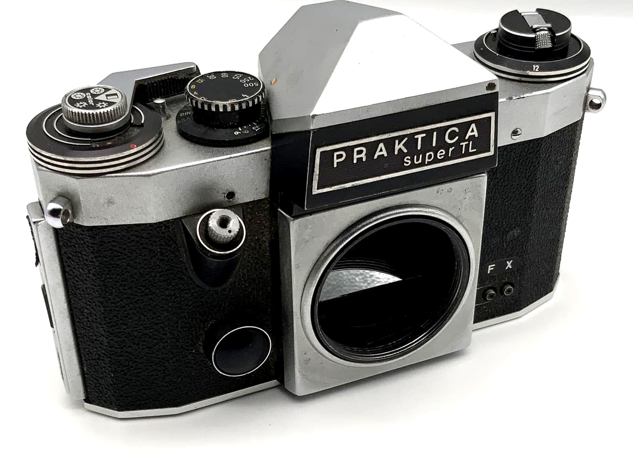 Practica super TL SLR single-lens reflex camera 35mm analog body