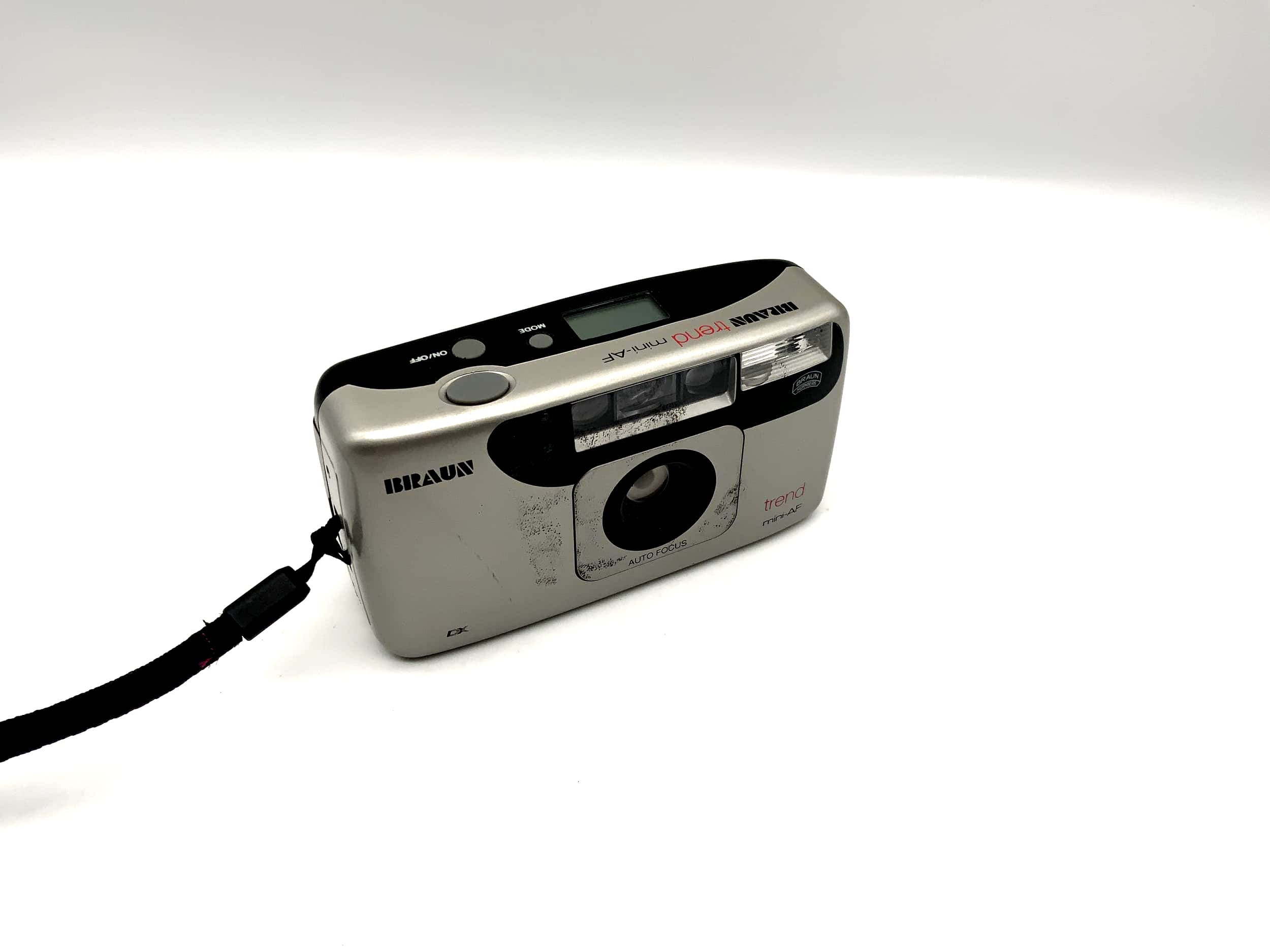 Braun trend mini-AF compact camera analog camera point &amp; shoot autofocus AF 35mm
