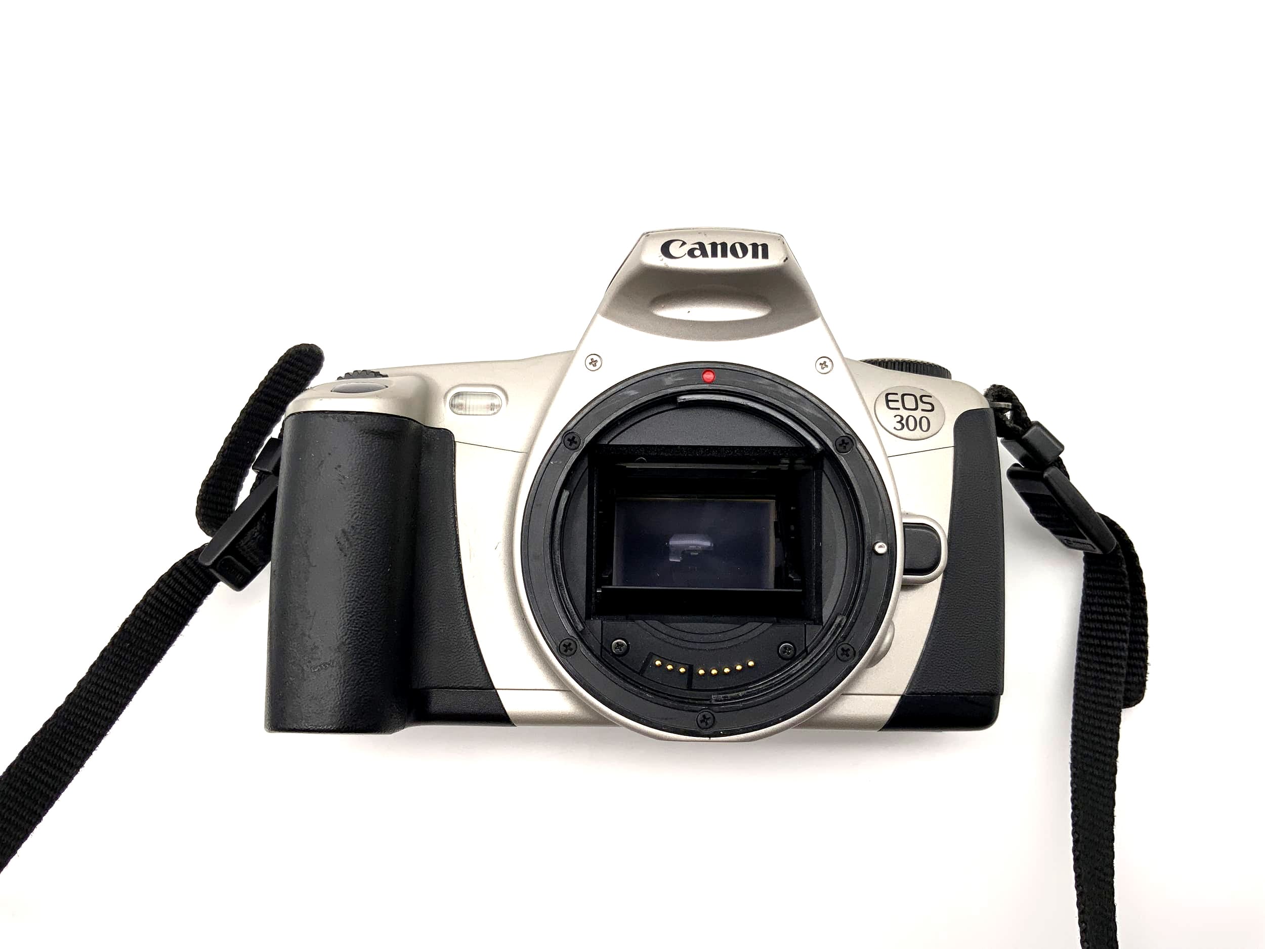 Canon EOS 300 SLR camera body, 35mm AF autofocus analog camera