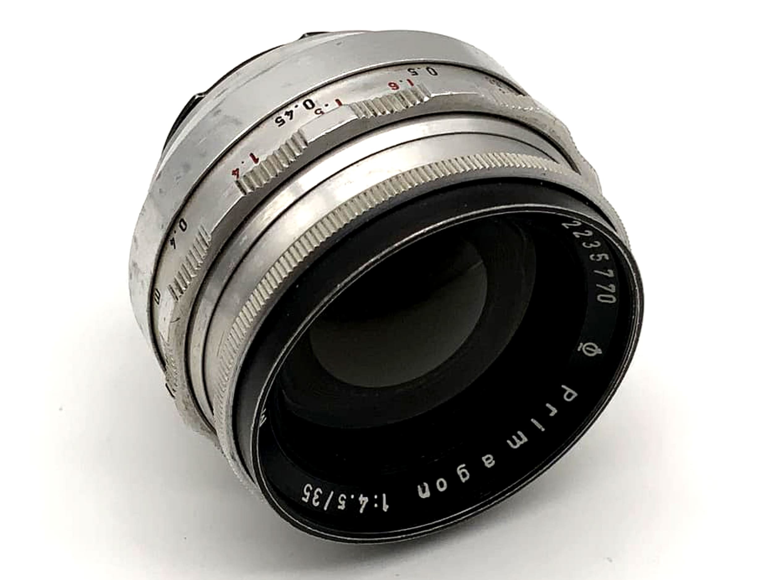 Meyer Optik Görlitz Primagon f/4.5 35mm lens analog Exakta Exa mount