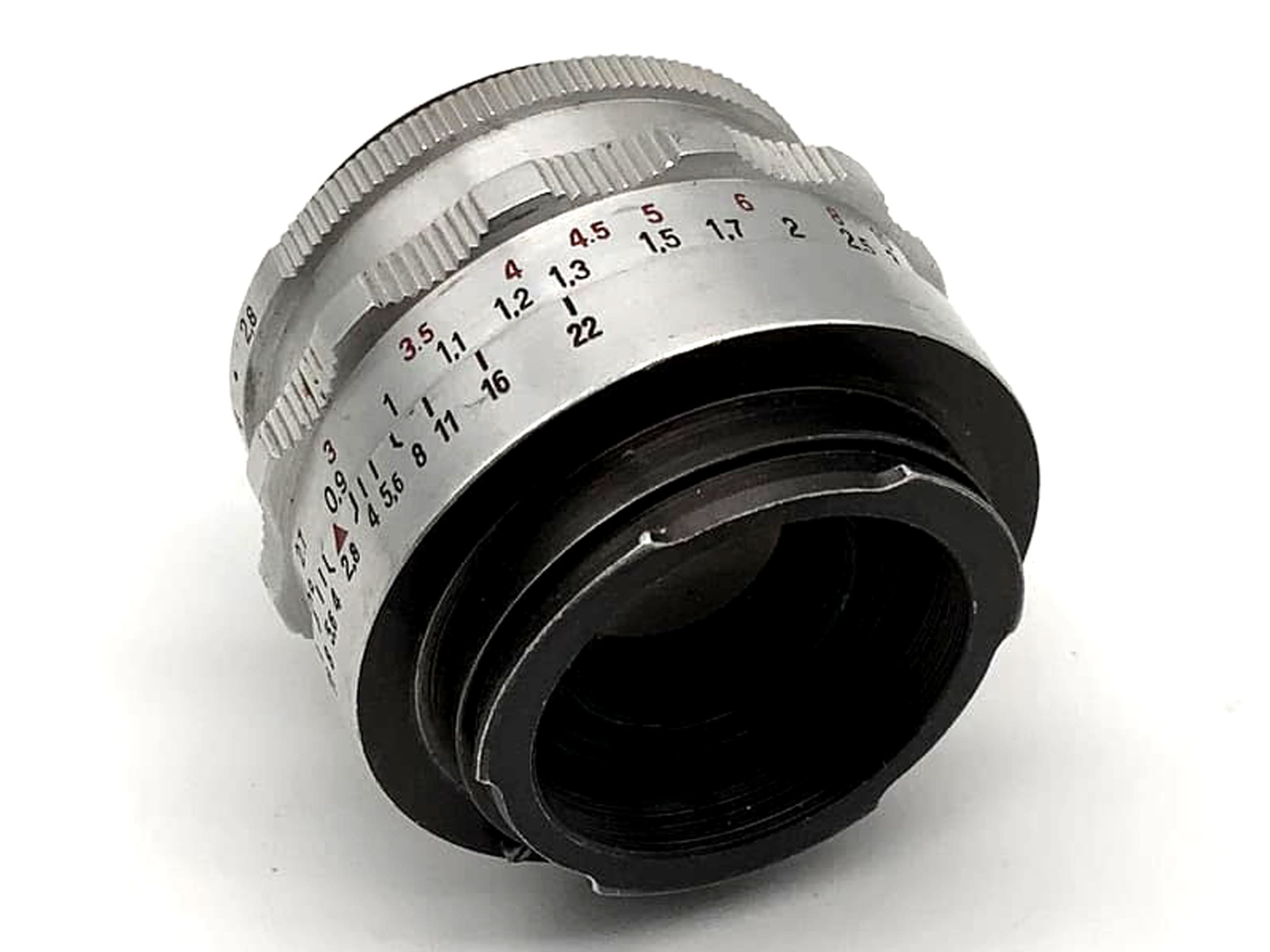 Carl Zeiss Jena Tessar f/2.8 50mm lens, analog Exa mount