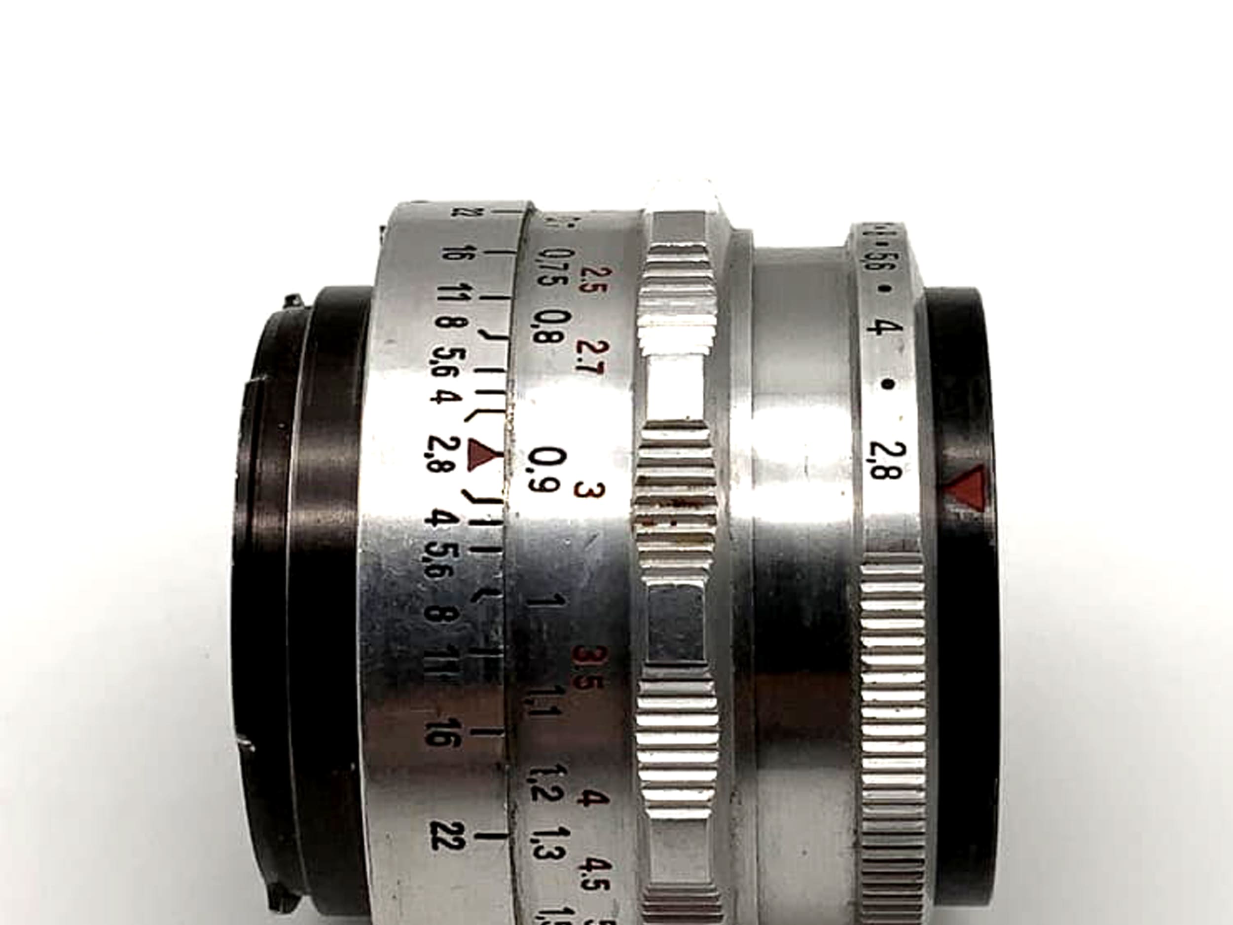 Carl Zeiss Jena Tessar f/2.8 50mm lens, analog Exa mount