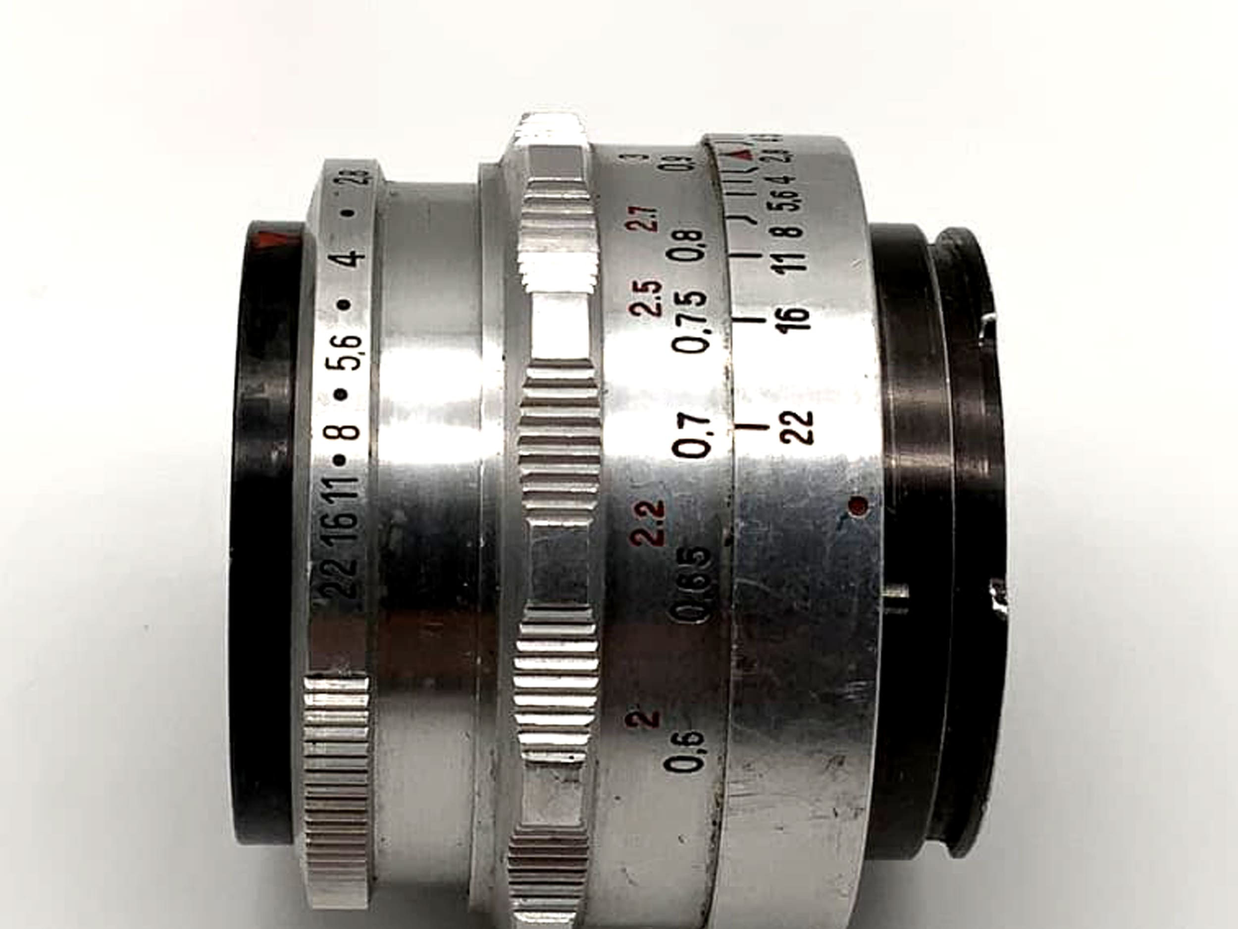 Carl Zeiss Jena Tessar f/2.8 50mm lens, analog Exa mount