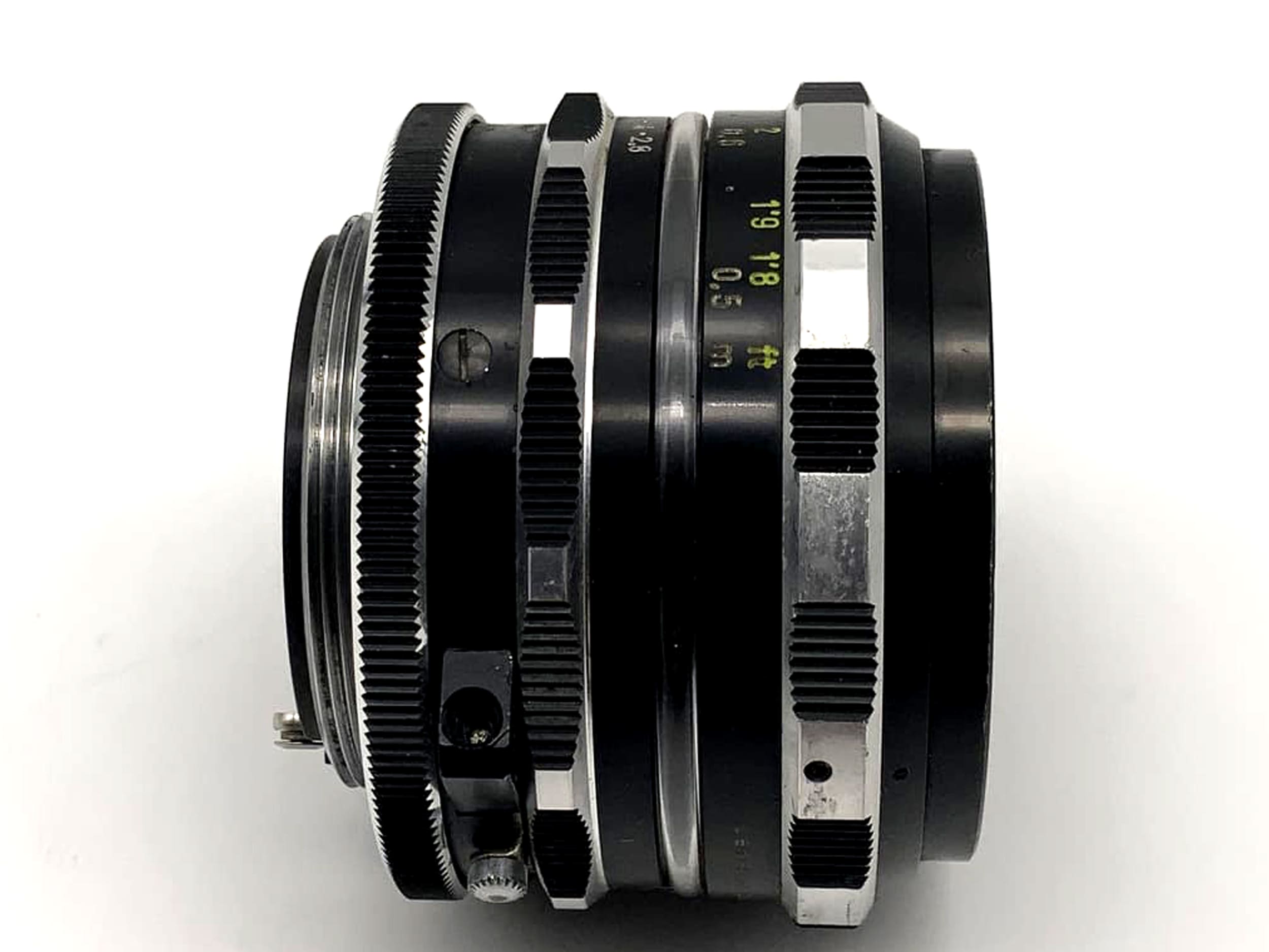 Schneider Kreuznach Edixa Xenar 1:2.8 50mm Zebra lens analog lens (M42)