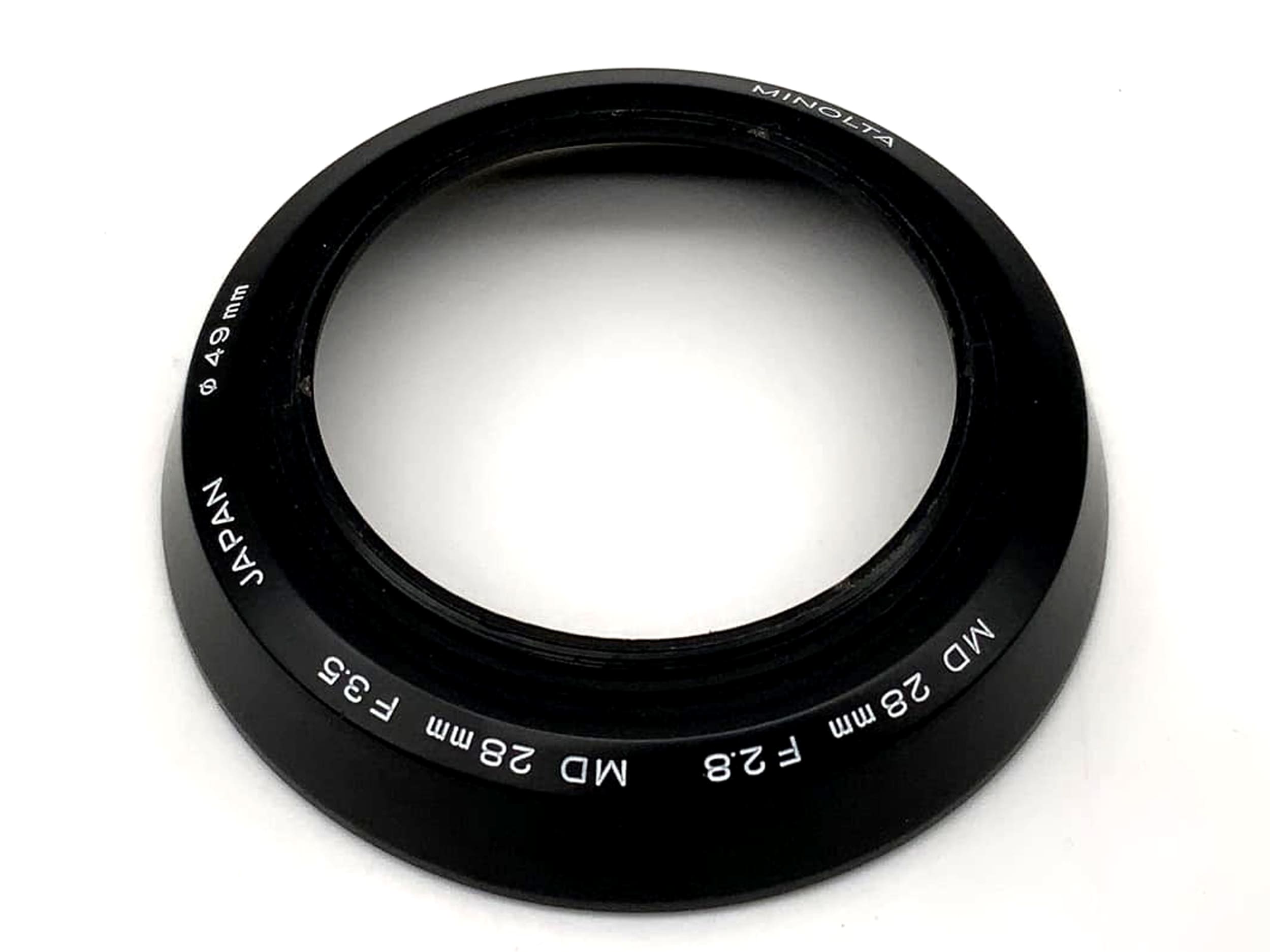 Lens hood for Minolta MD 28mm F2.8 F3.5 2.8 3.5