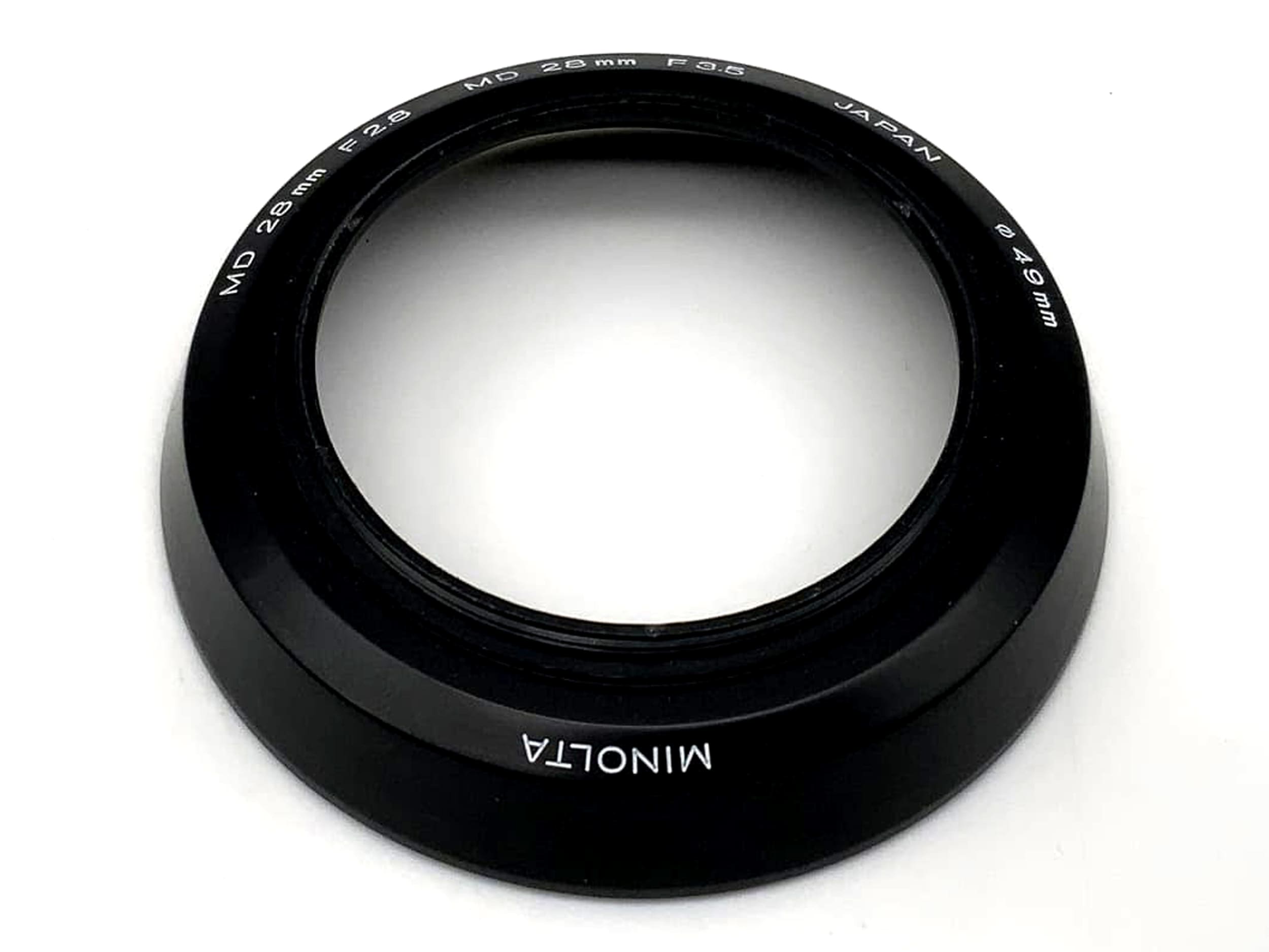 Lens hood for Minolta MD 28mm F2.8 F3.5 2.8 3.5