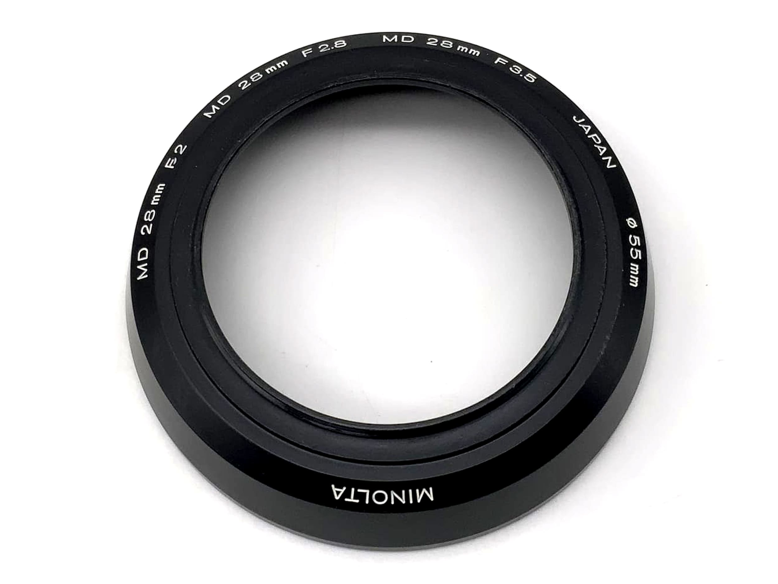 Lens hood for Minolta MD 28mm F2.8 F3.5 2.8 3.5