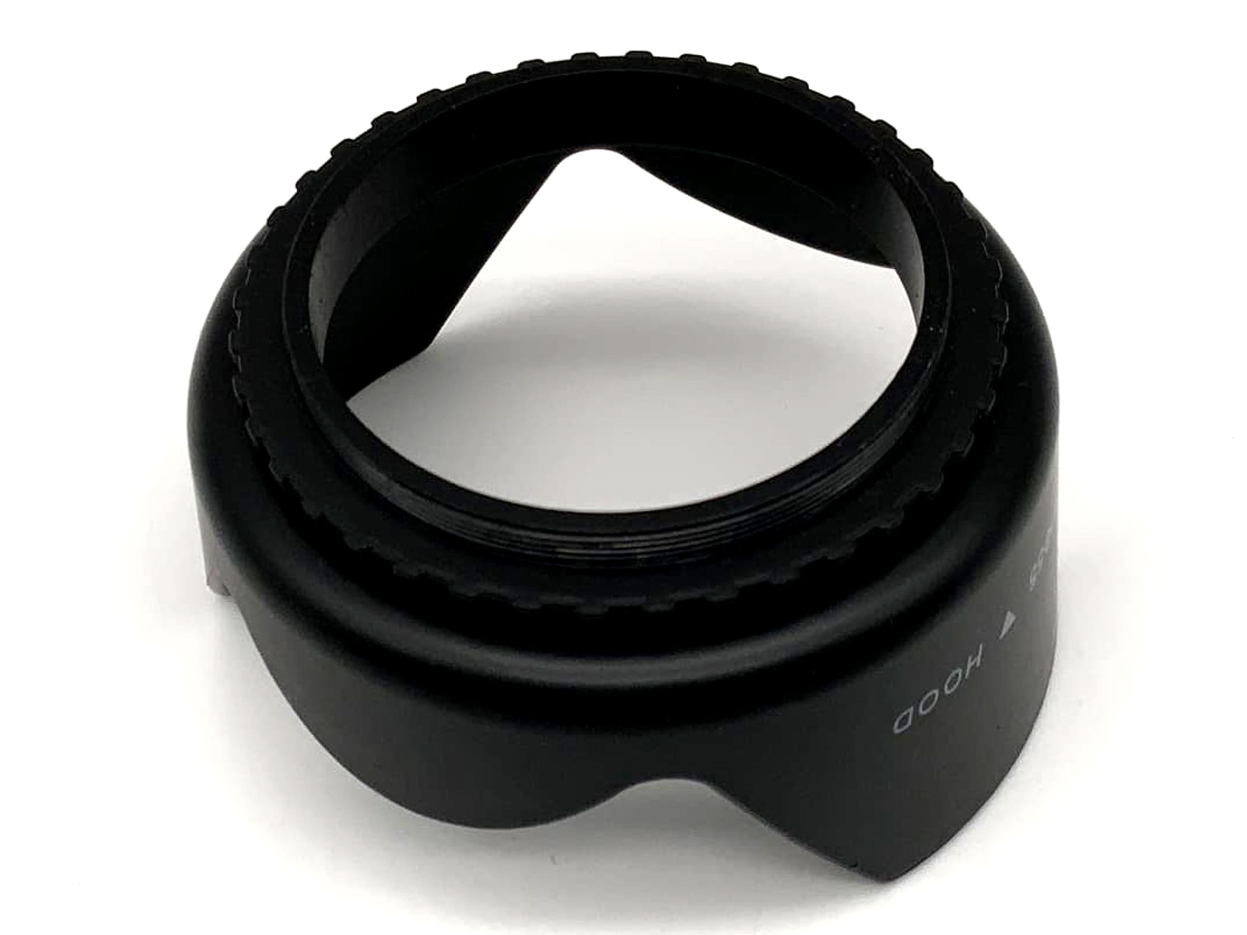 DC(II) 55mm screw thread lens hood, tulip-shaped sunshade