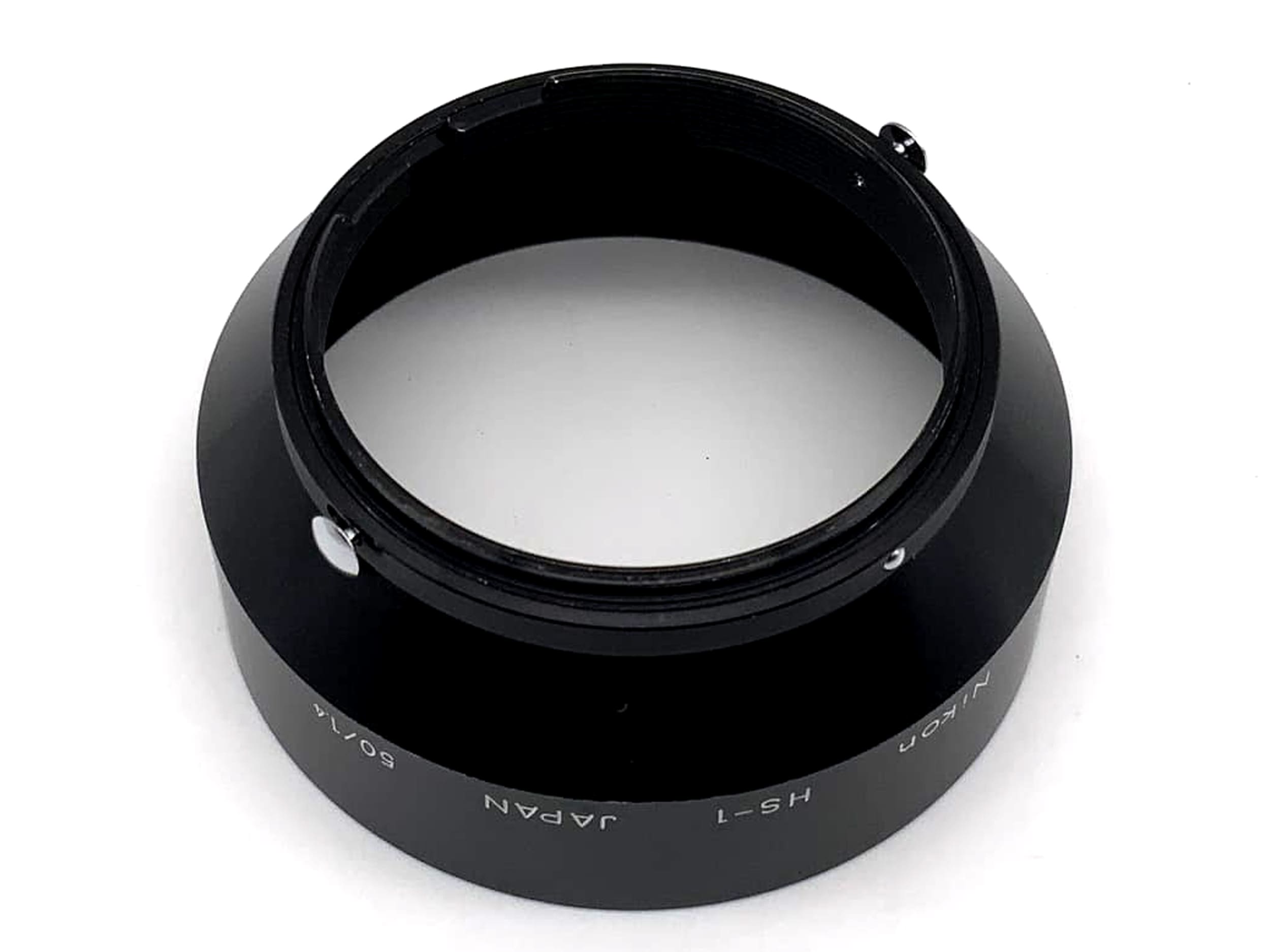 Nikon HS-1 lens hood, metal, HS 1 50mm f/1.4 lens hood
