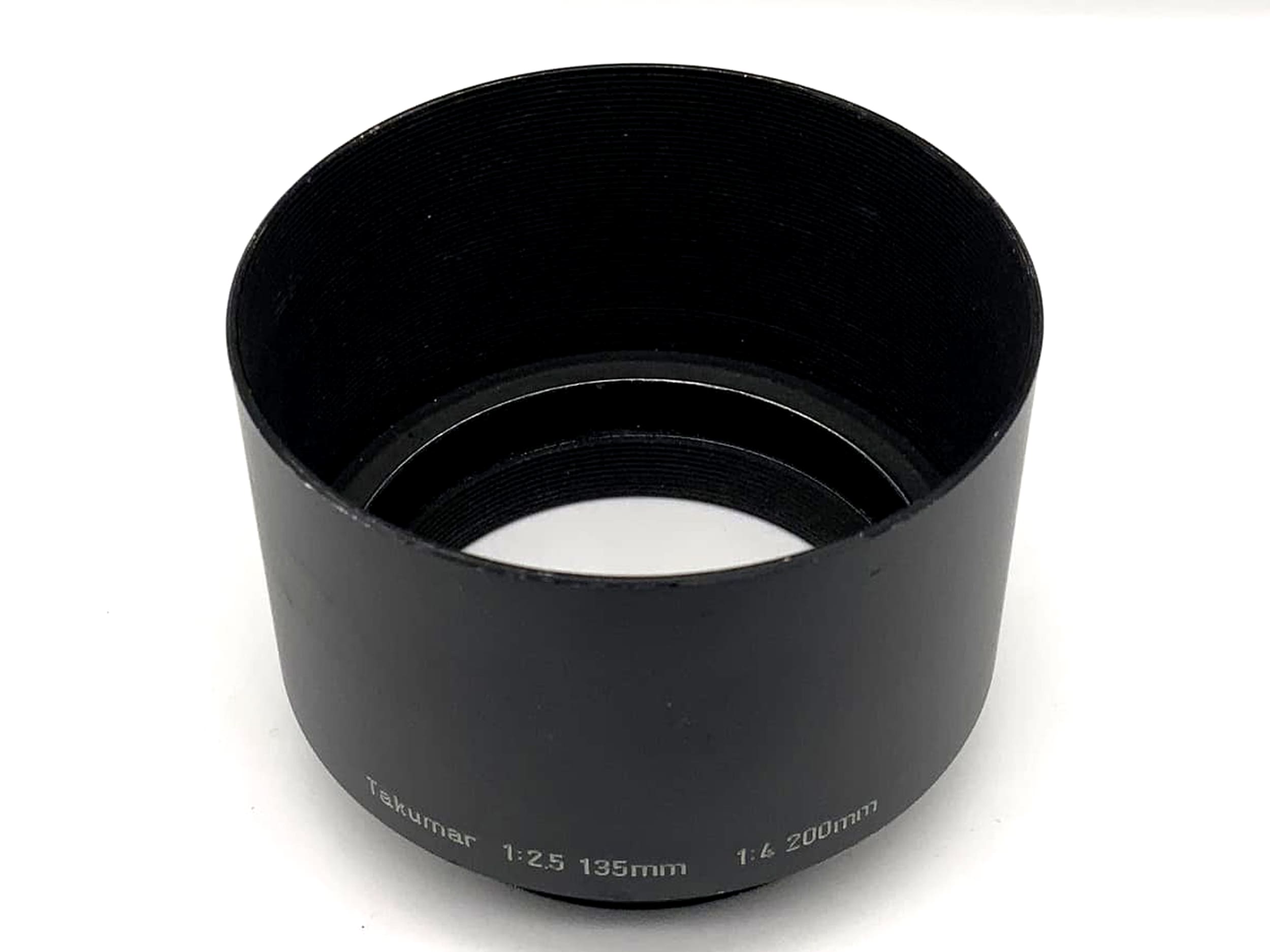Asahi Pentax Takumar 1:2.5 135mm, 1:4 200mm lens hood 58mm