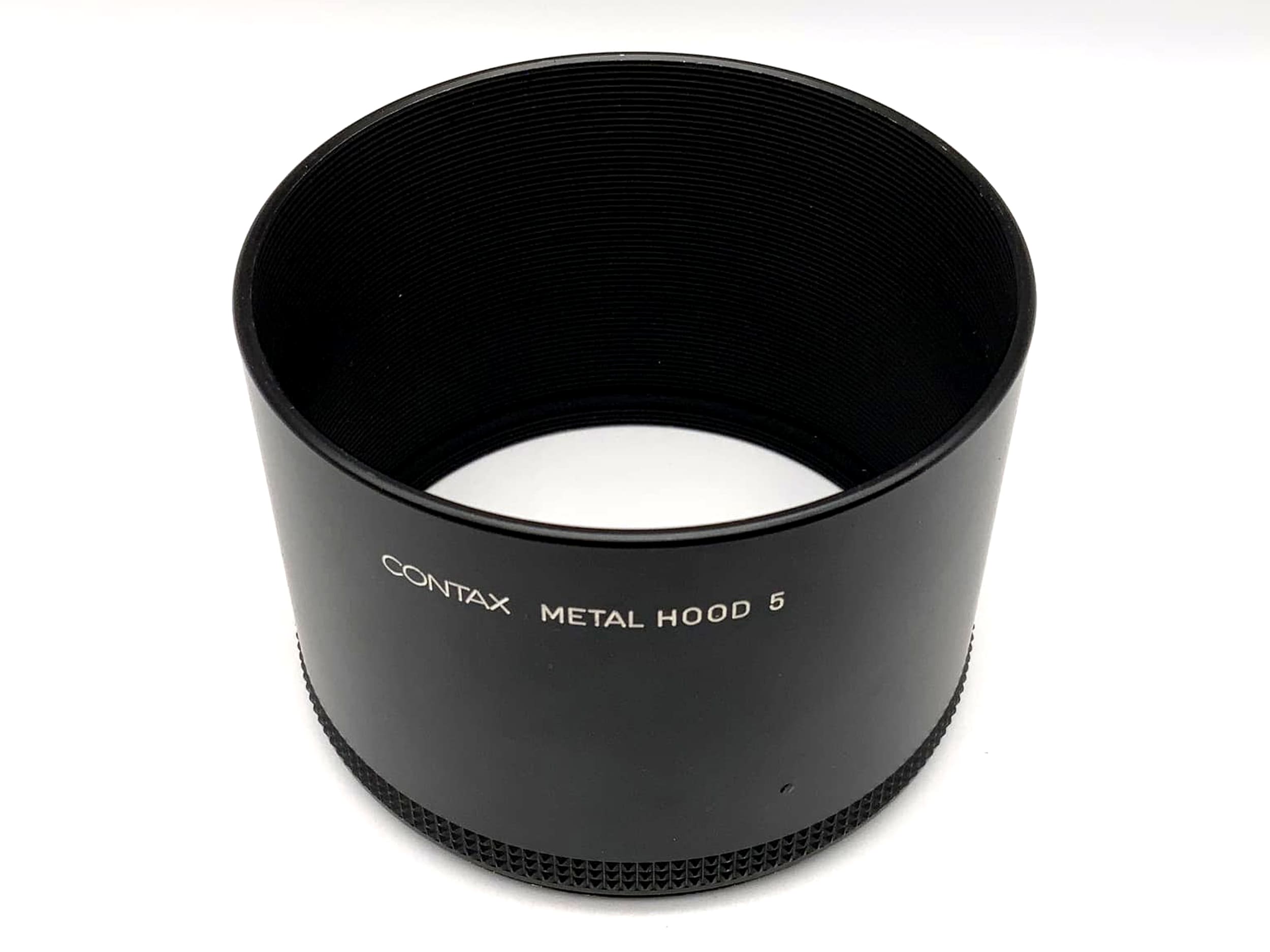 Contax Metal Hood 5 lens hood, metal lens hood, sun visor