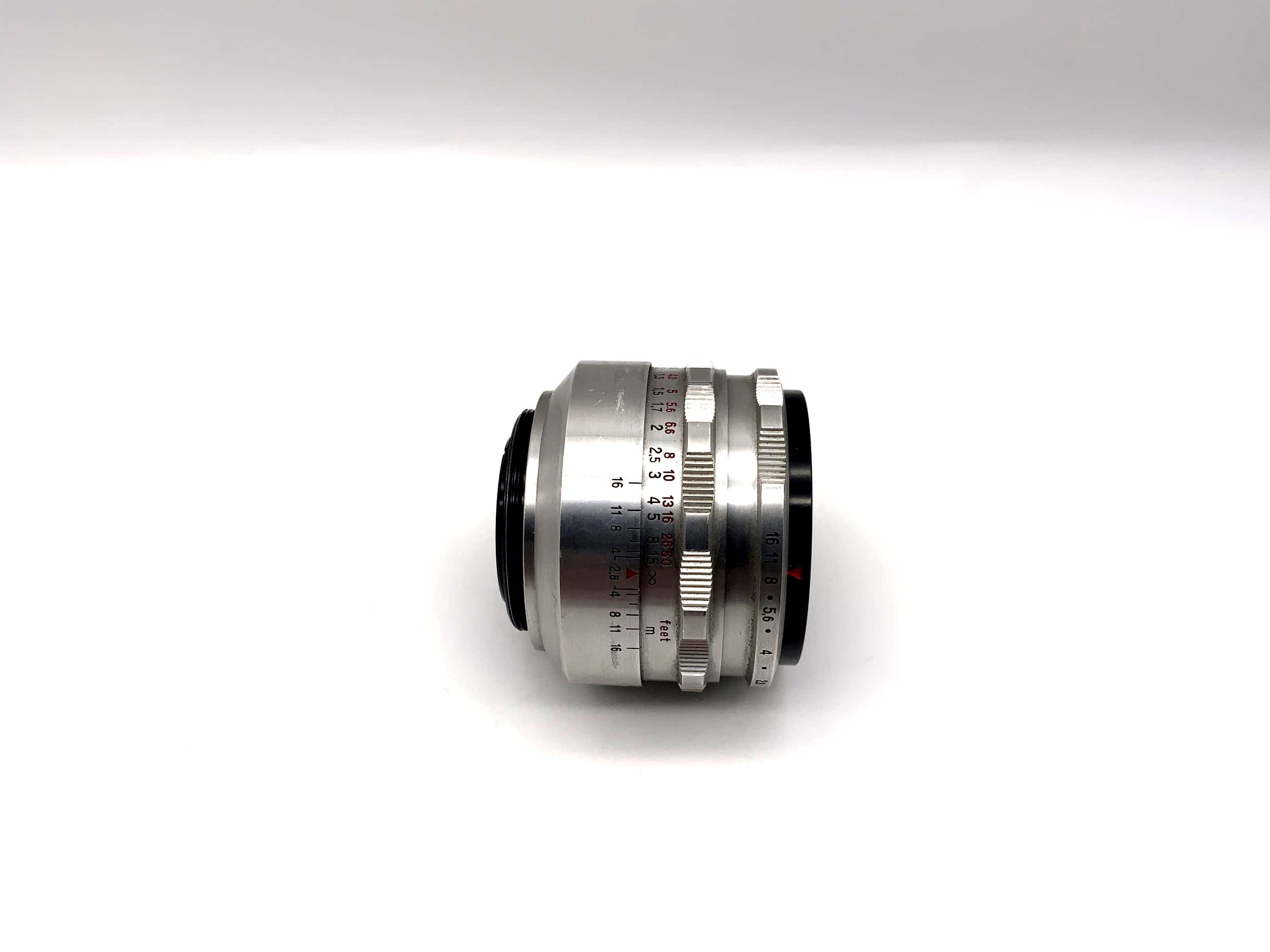 Carl Zeiss 50mm 1:2.8 Lens Q1 Tessar 8 Blades Automatic Camera Lens (M42)