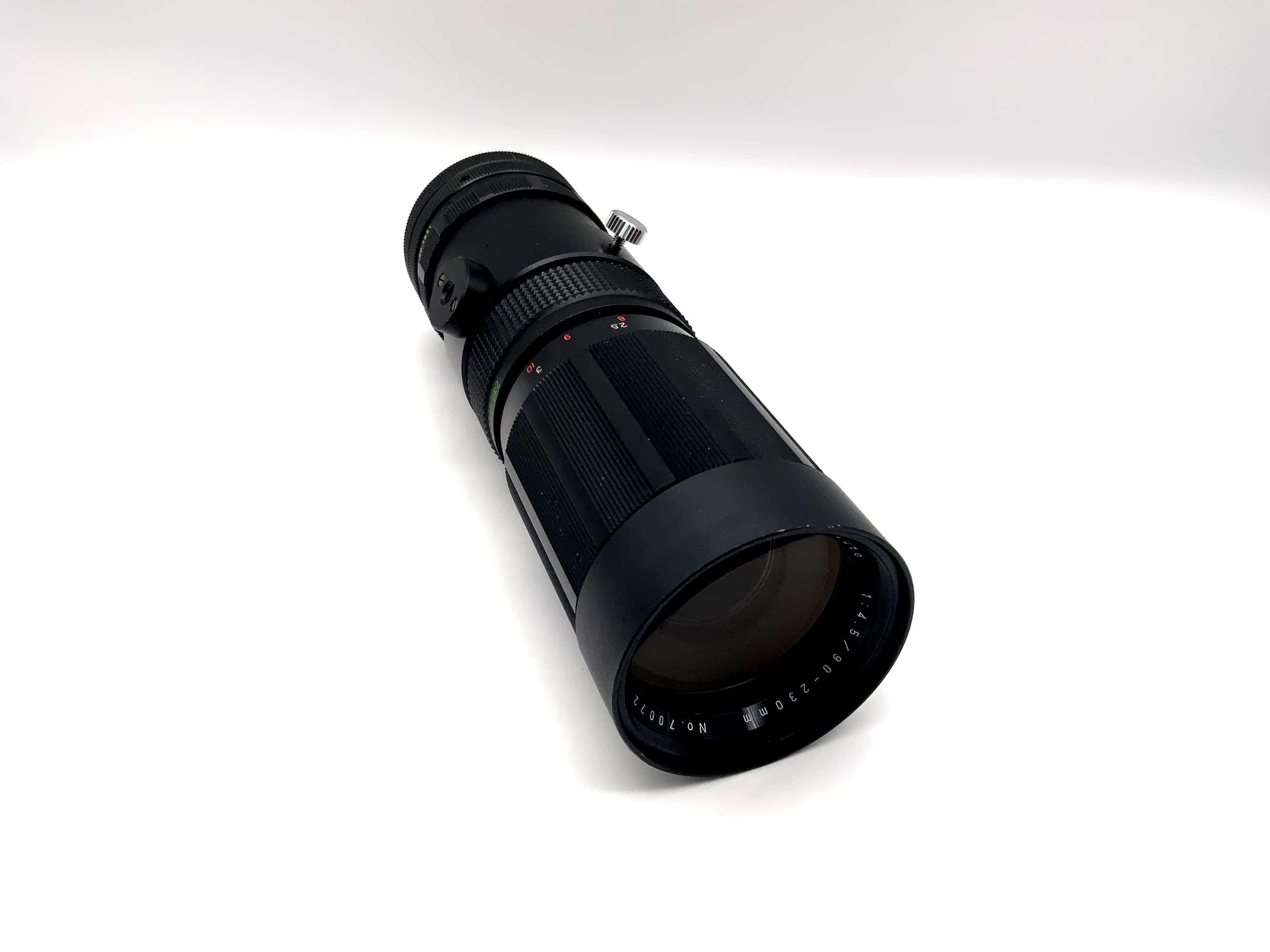 Porst 90-230mm 1:4.5 Telephoto Zoom Camera Lens (M42)