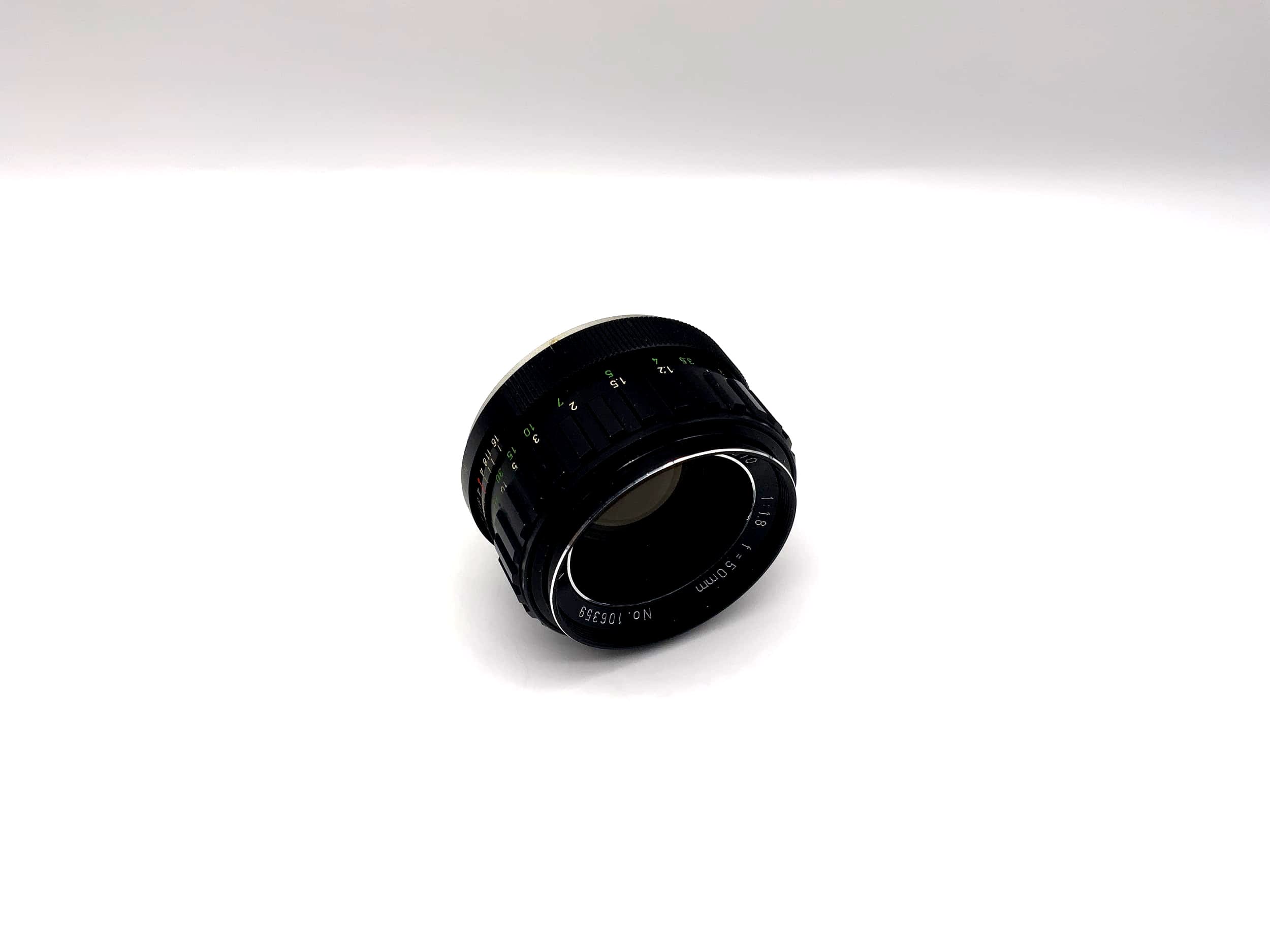 Porst 50mm 1:1.8 Color Reflex Auto Camera Lens (M42)