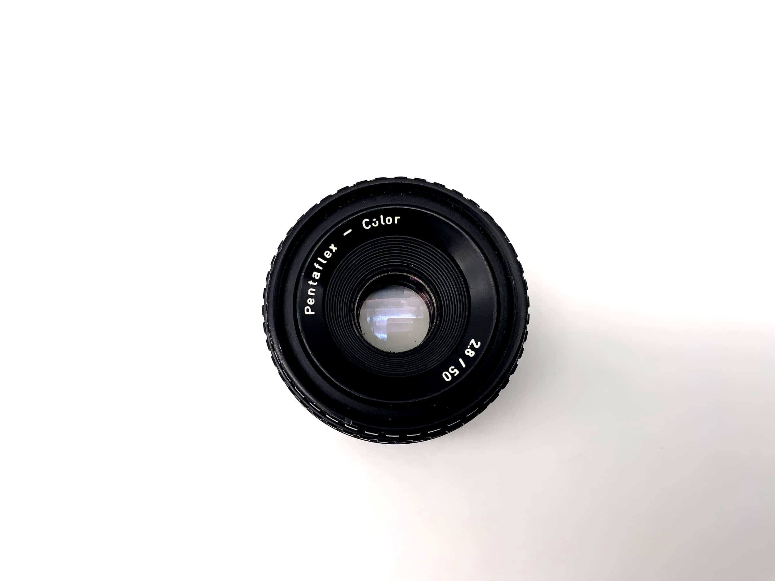 Pentaflex 50mm 1:2.8 Lens Pentaflex Color Camera Lens (M42)