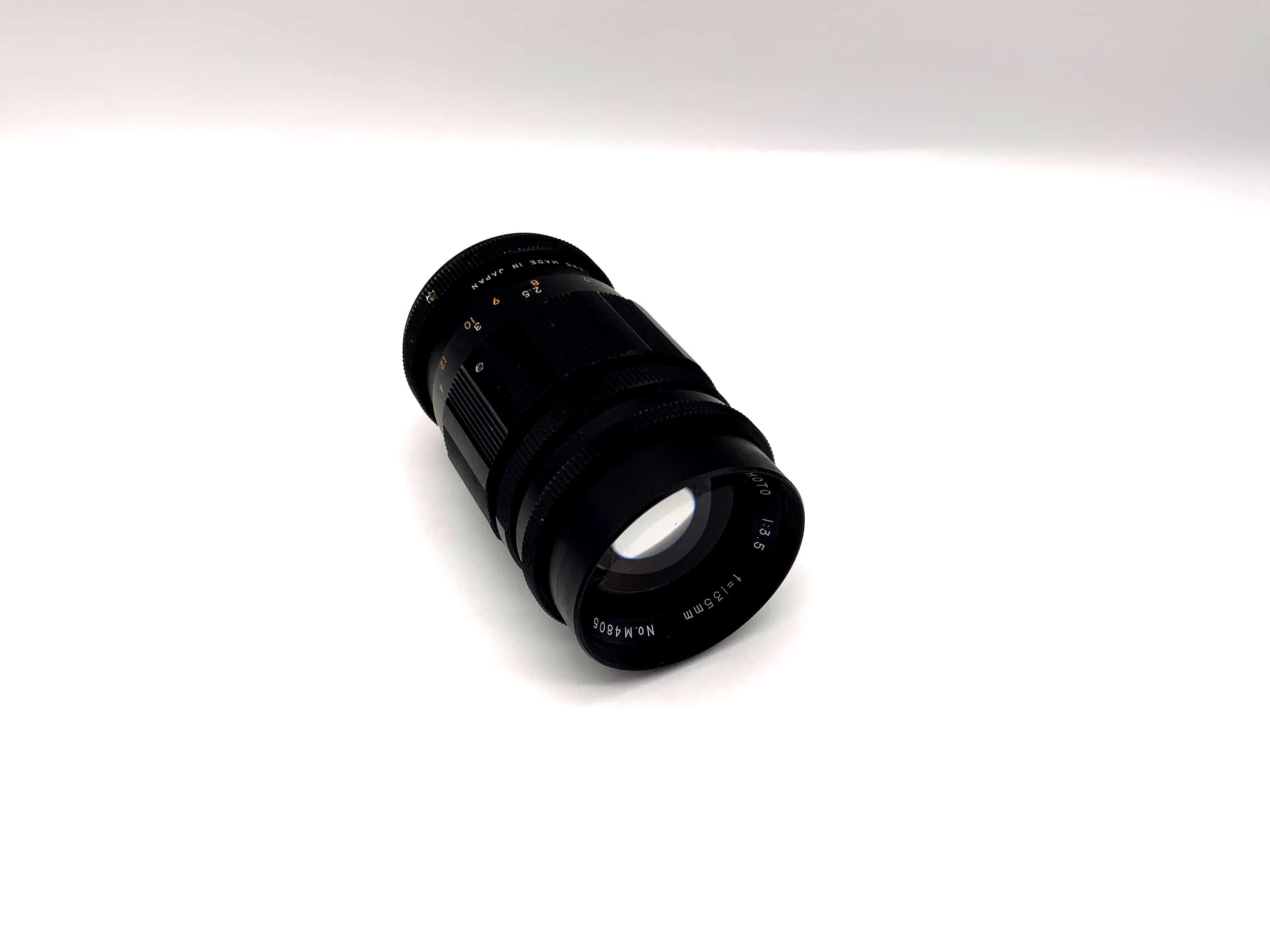 World View 135mm 1:3.5 Telephoto Camera Lens (M42)