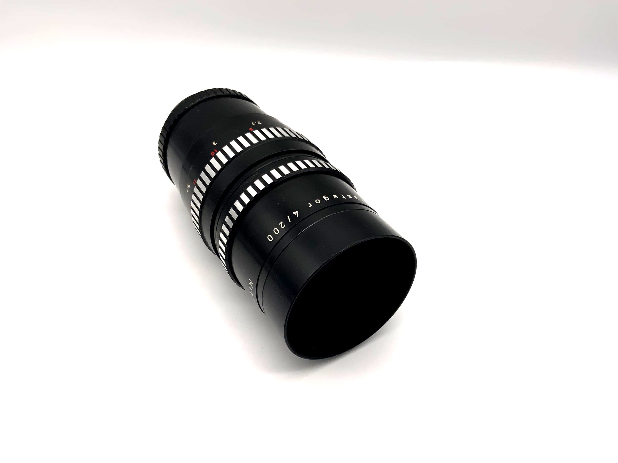 Meyer Optik Görlitz 200mm 1:4 lens Orestegor 15 Blades Camera Lens (Exa)