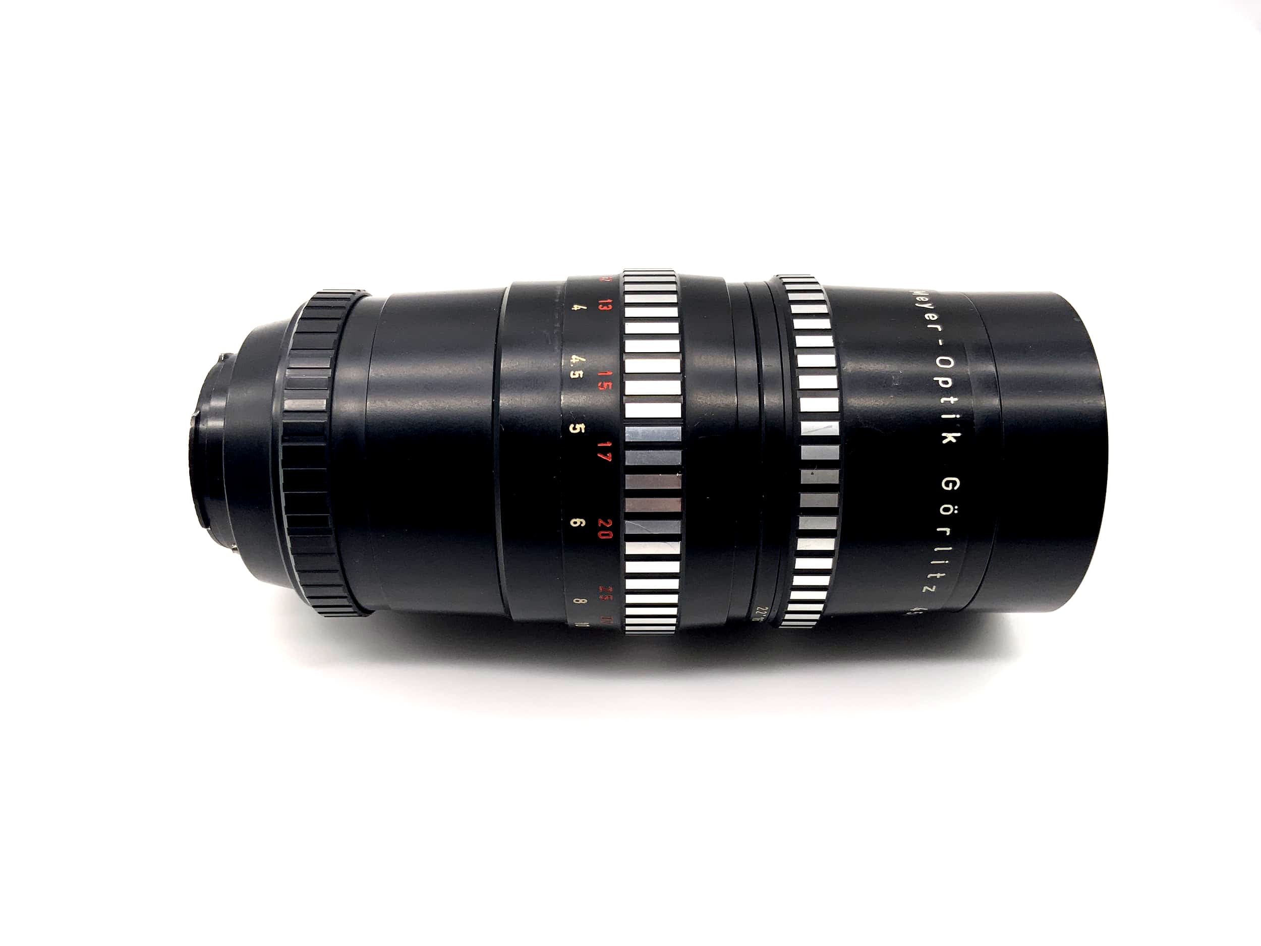 Meyer Optik Görlitz 200mm 1:4 lens Orestegor 15 Blades Camera Lens (Exa)