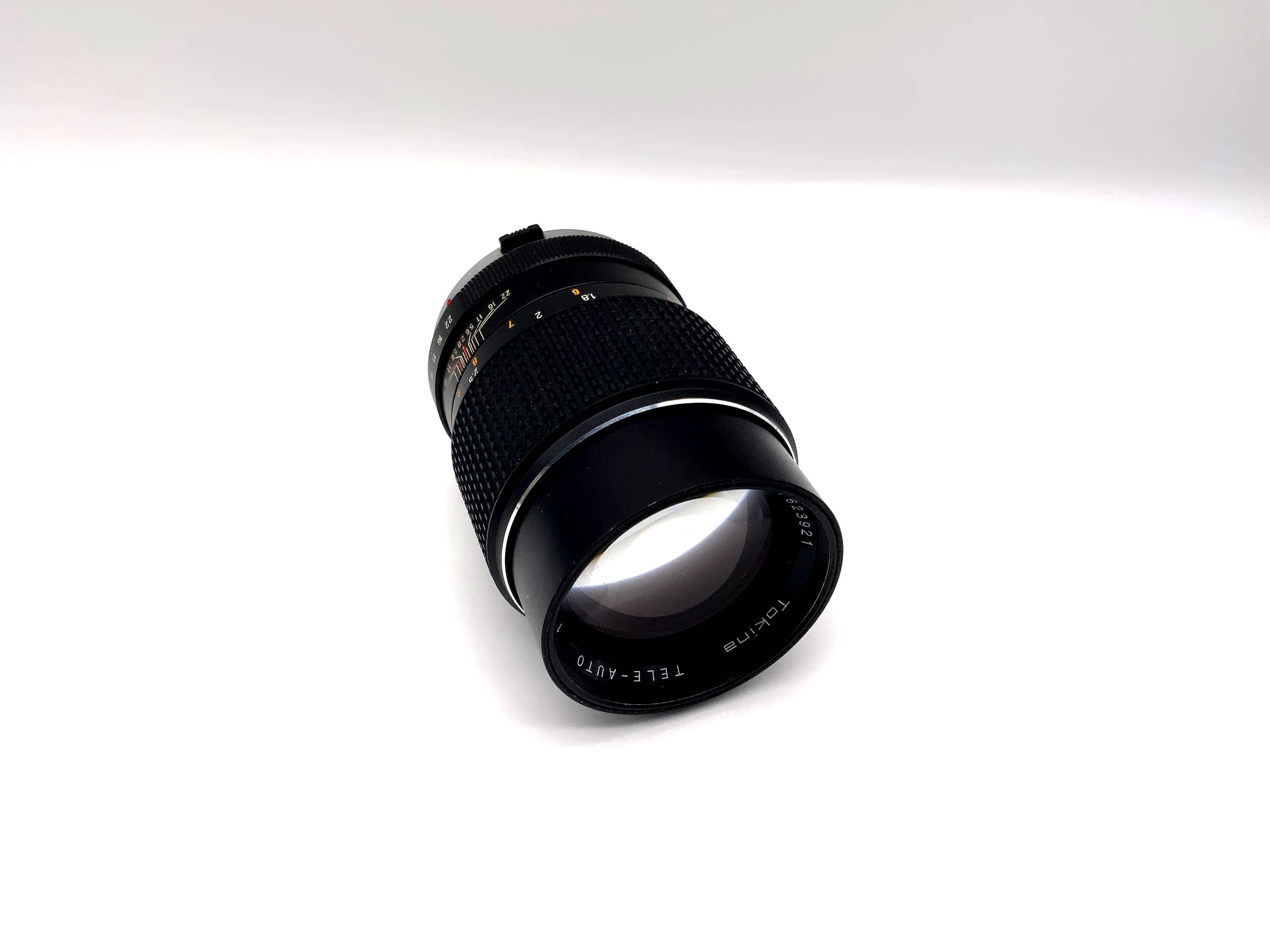 Tokina 135mm 1:2.8 Lens Telephoto Auto Camera Lens (Olympus OM)