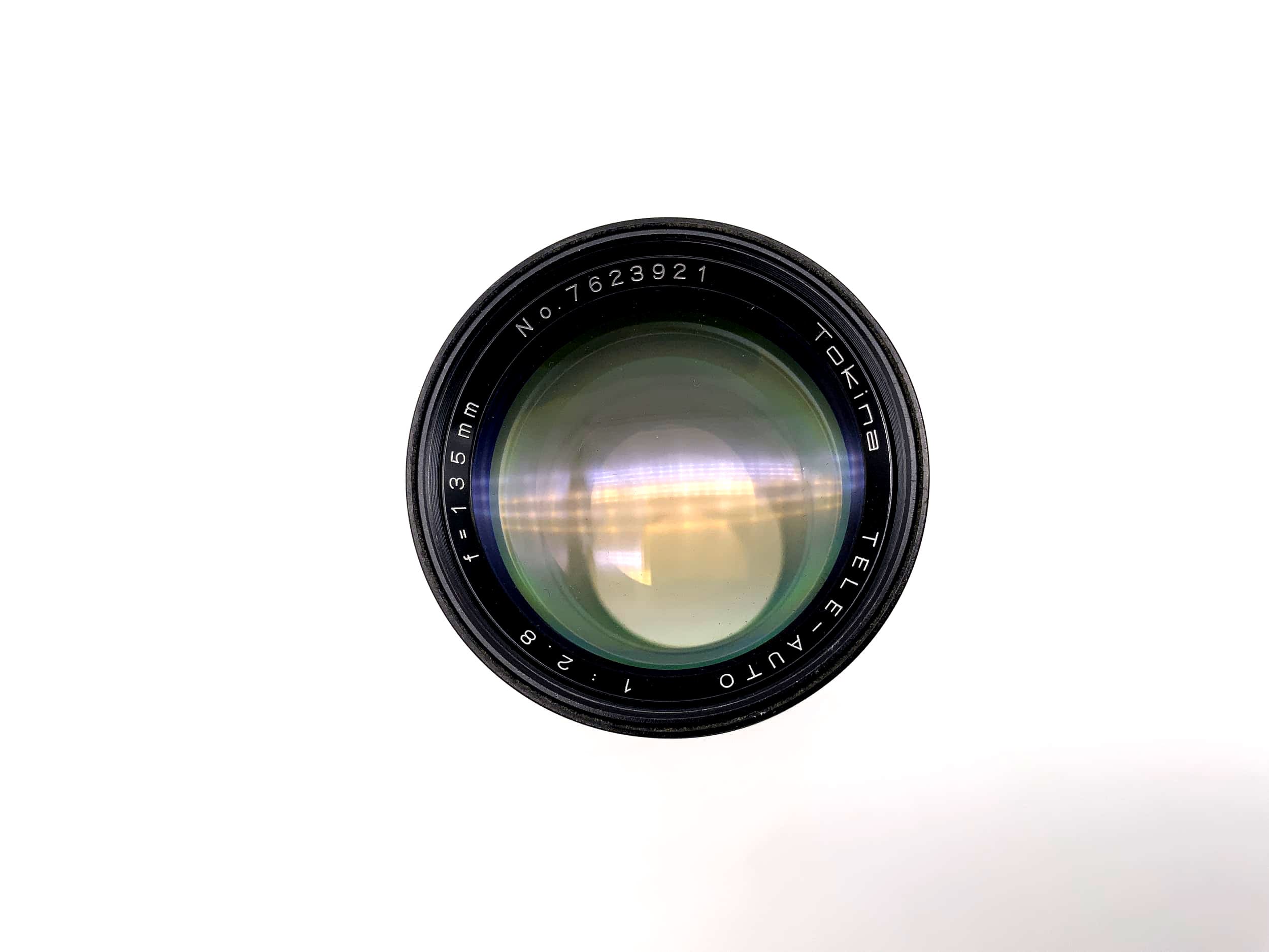 Tokina 135mm 1:2.8 Lens Telephoto Auto Camera Lens (Olympus OM)