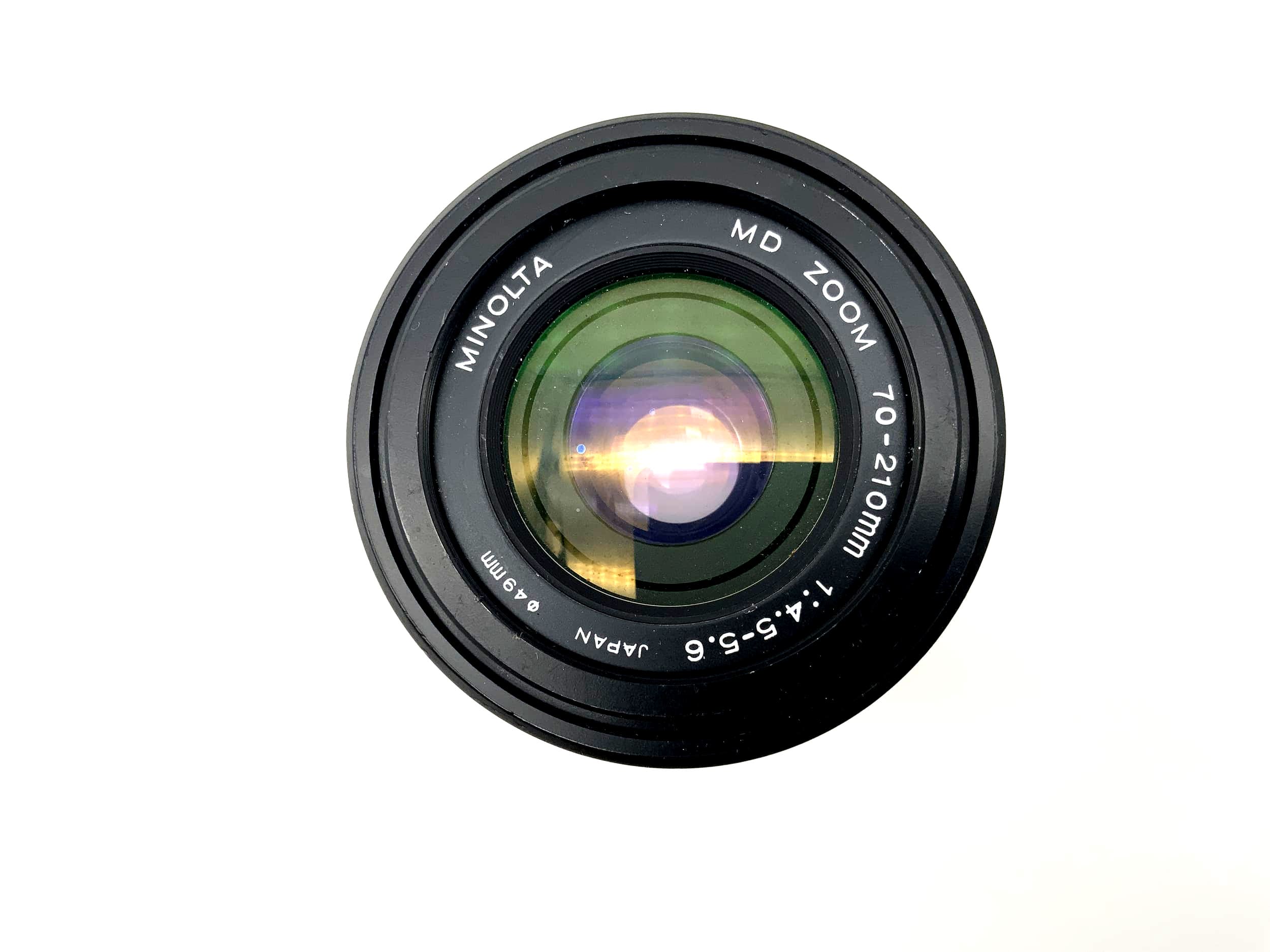 Minolta 70-210mm 1:4.5-5.6 Lens MD Zoom Camera Camera Lens (Minolta MD)