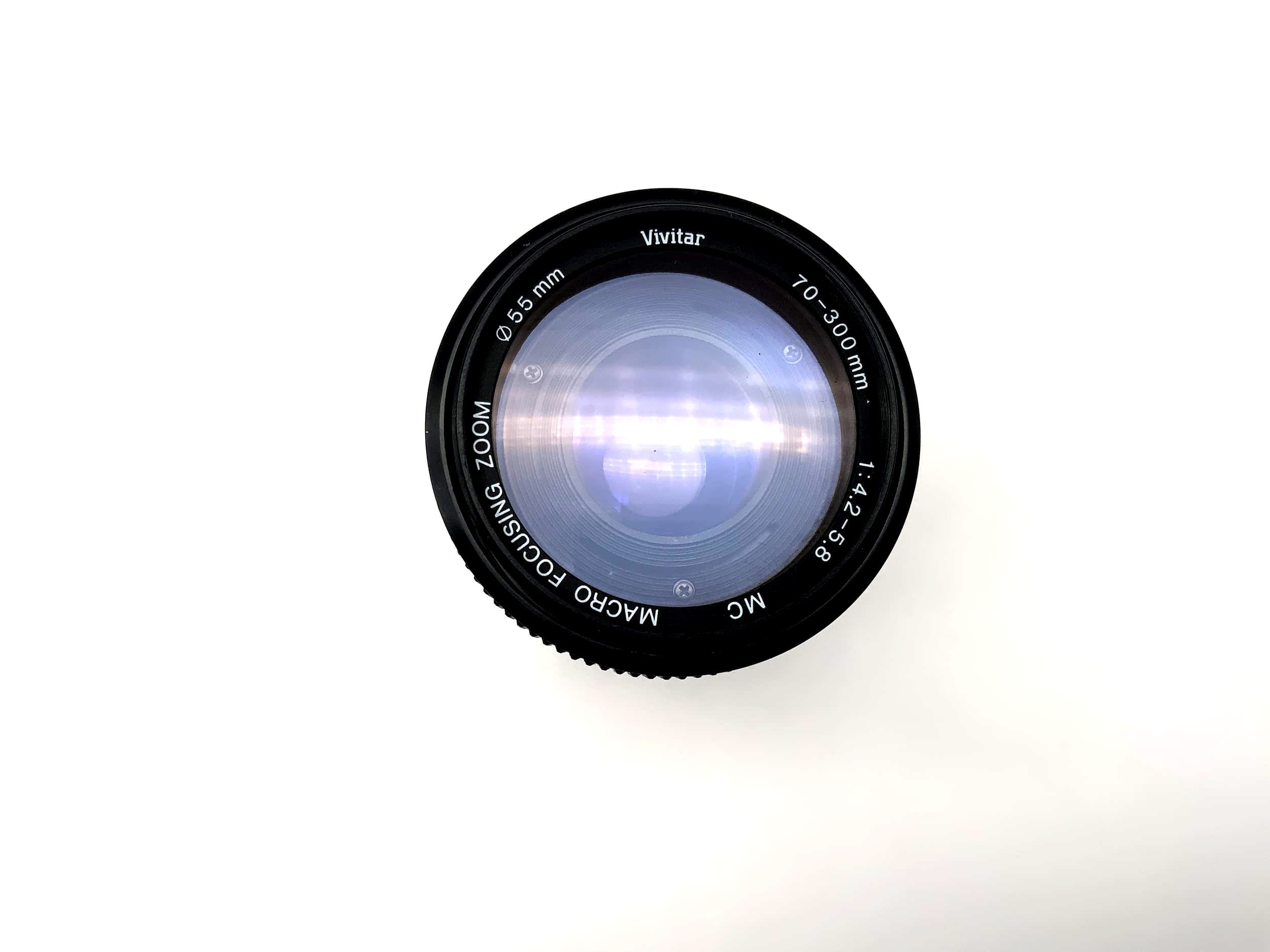 Vivitar 70-300mm 1:4.2-5.8 Lens Macro Focusing Zoom Camera (Yashica/Contax)