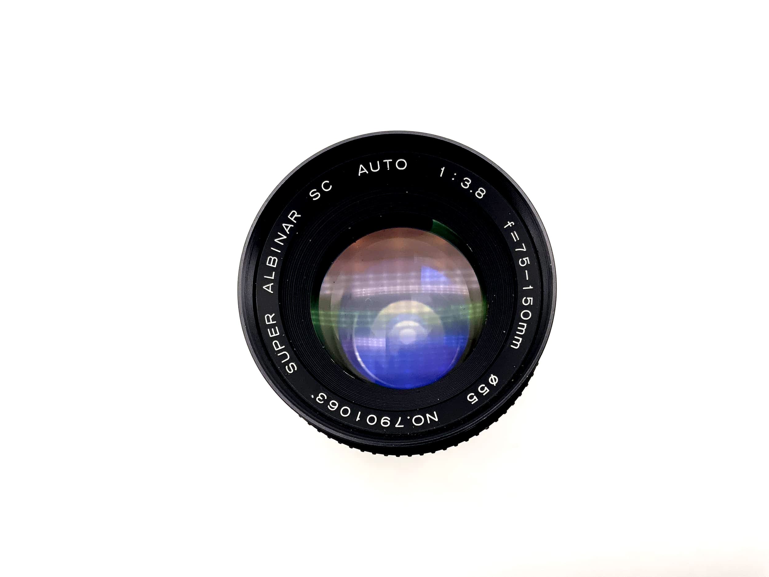 Albinar 75-150mm 1:3.8 Lens Super SC Auto Camera Lens (Yashica/Contax)