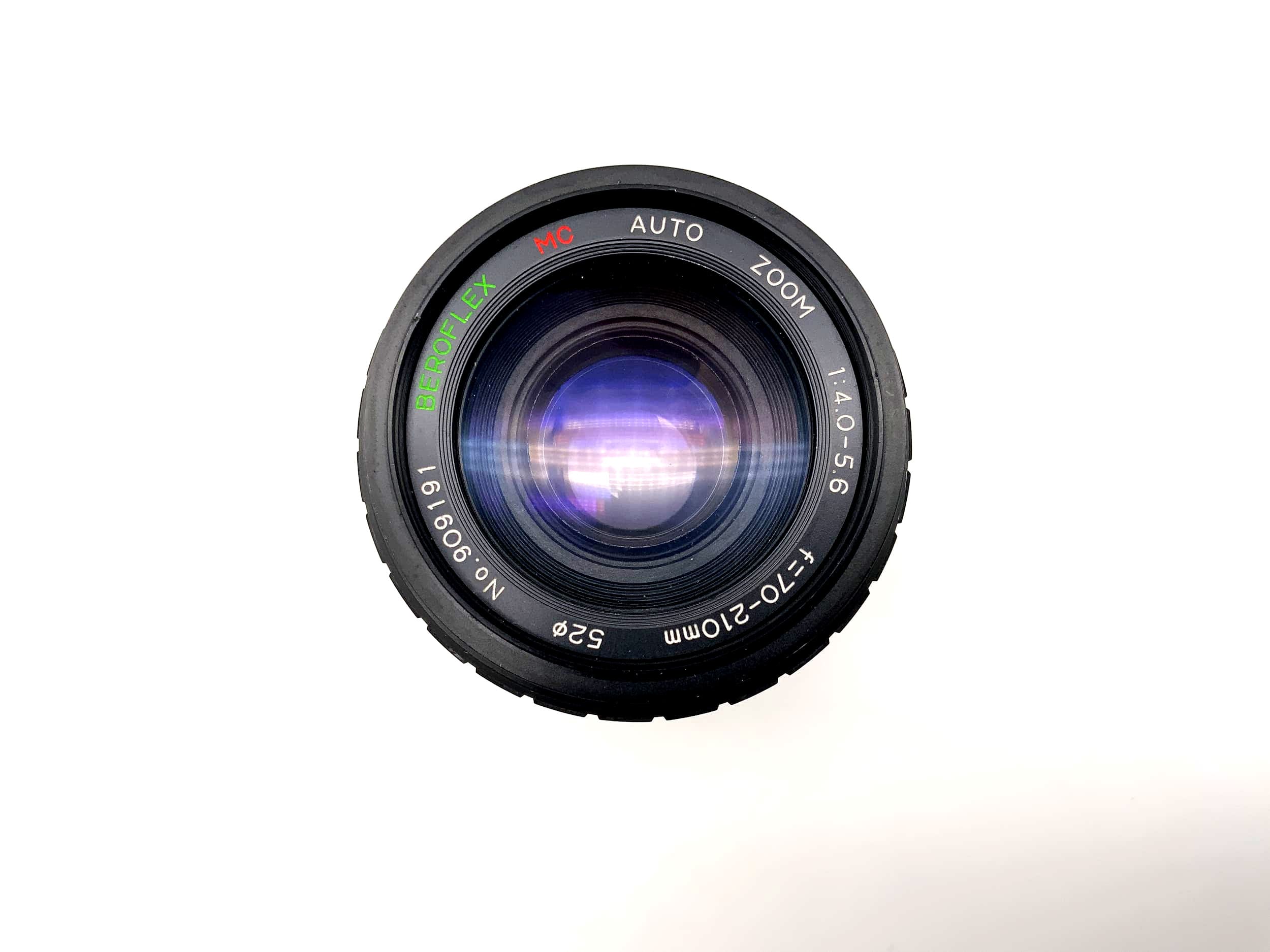 Beroflex 70-210mm 1:4.0-5.6 Lens Multi Coating Auto Zoom Lens (Praktica B)