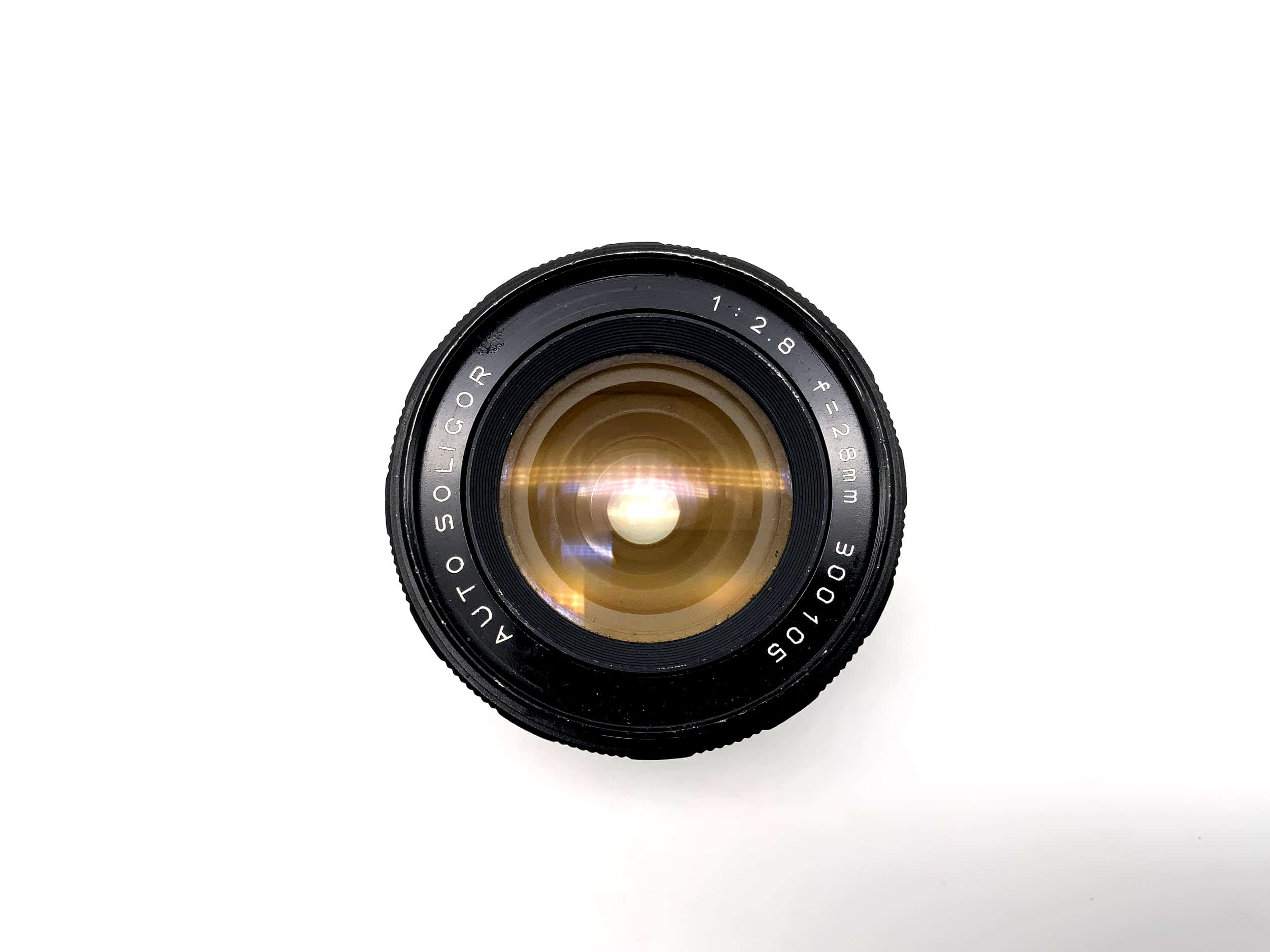 Soligor 28mm 1:2.8 Lens for Car Cameras (M42)