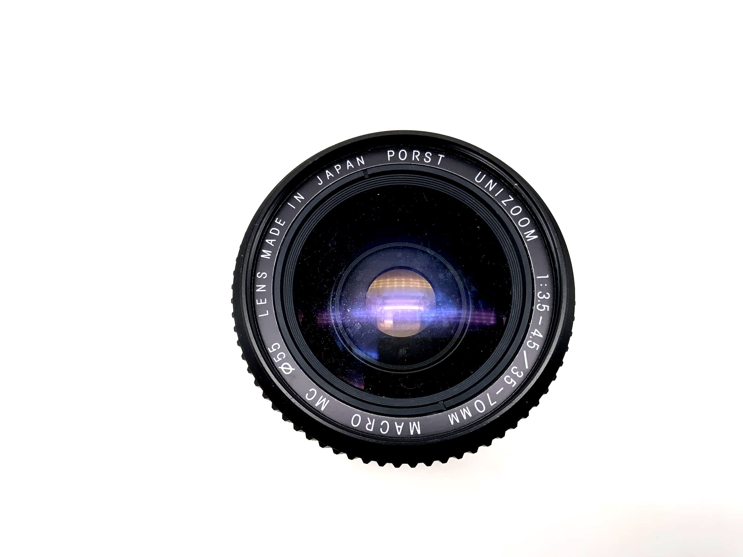 Porst 35-70mm 1:3.5-4.5 Lens Uni Zoom Macro MC Camera Lens (Fujica X)