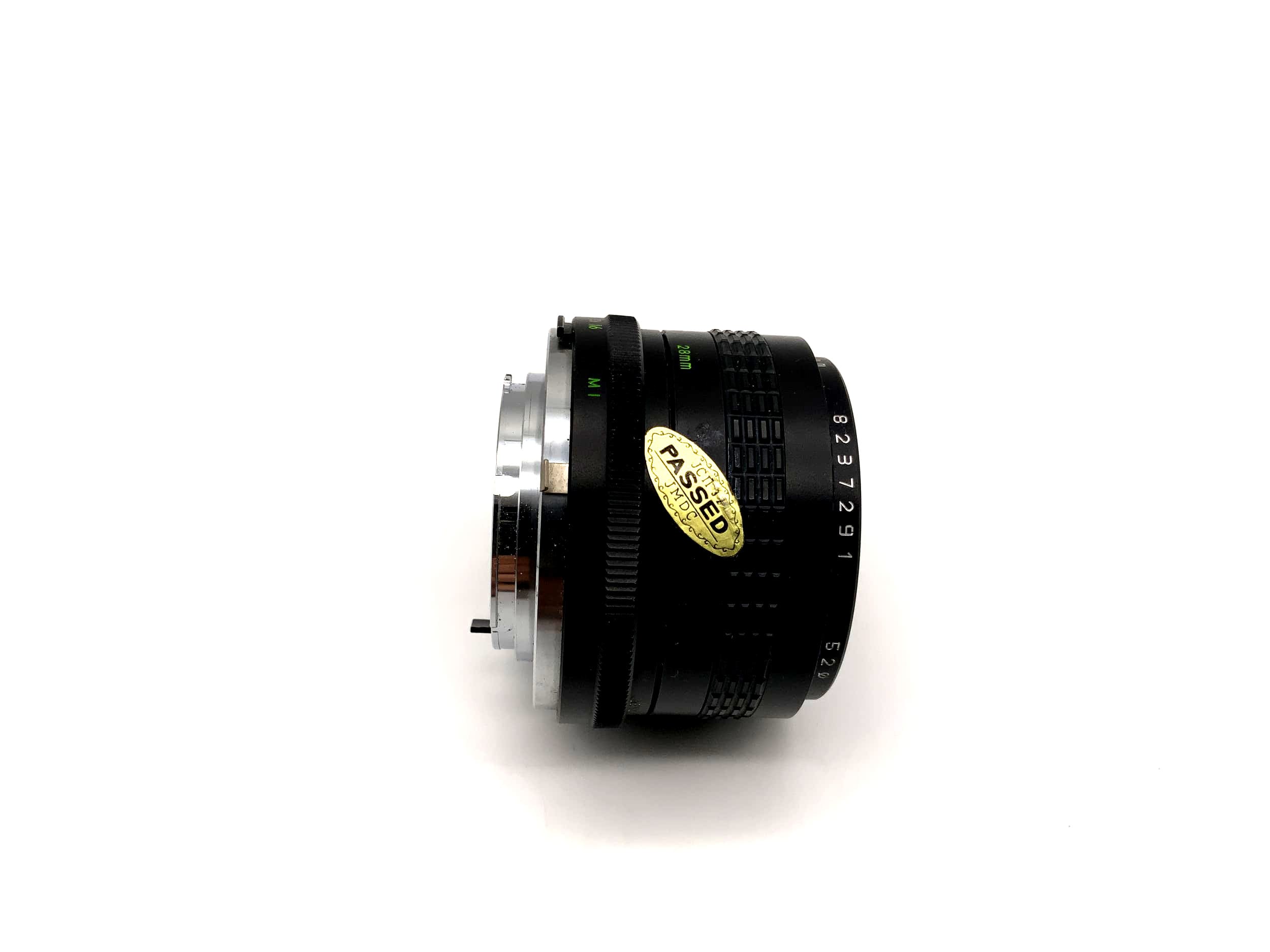Makinon 28mm 1:2.8 Lens Multi Coated Camera Lens (Minolta MD)