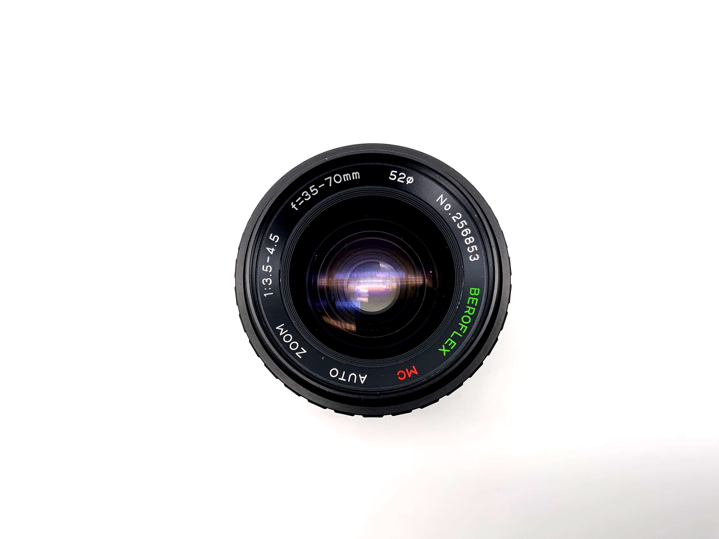 Beroflex 35-70mm 1:3.5-4.5 Lens MC Auto Zoom Camera Lens (Praktica B)