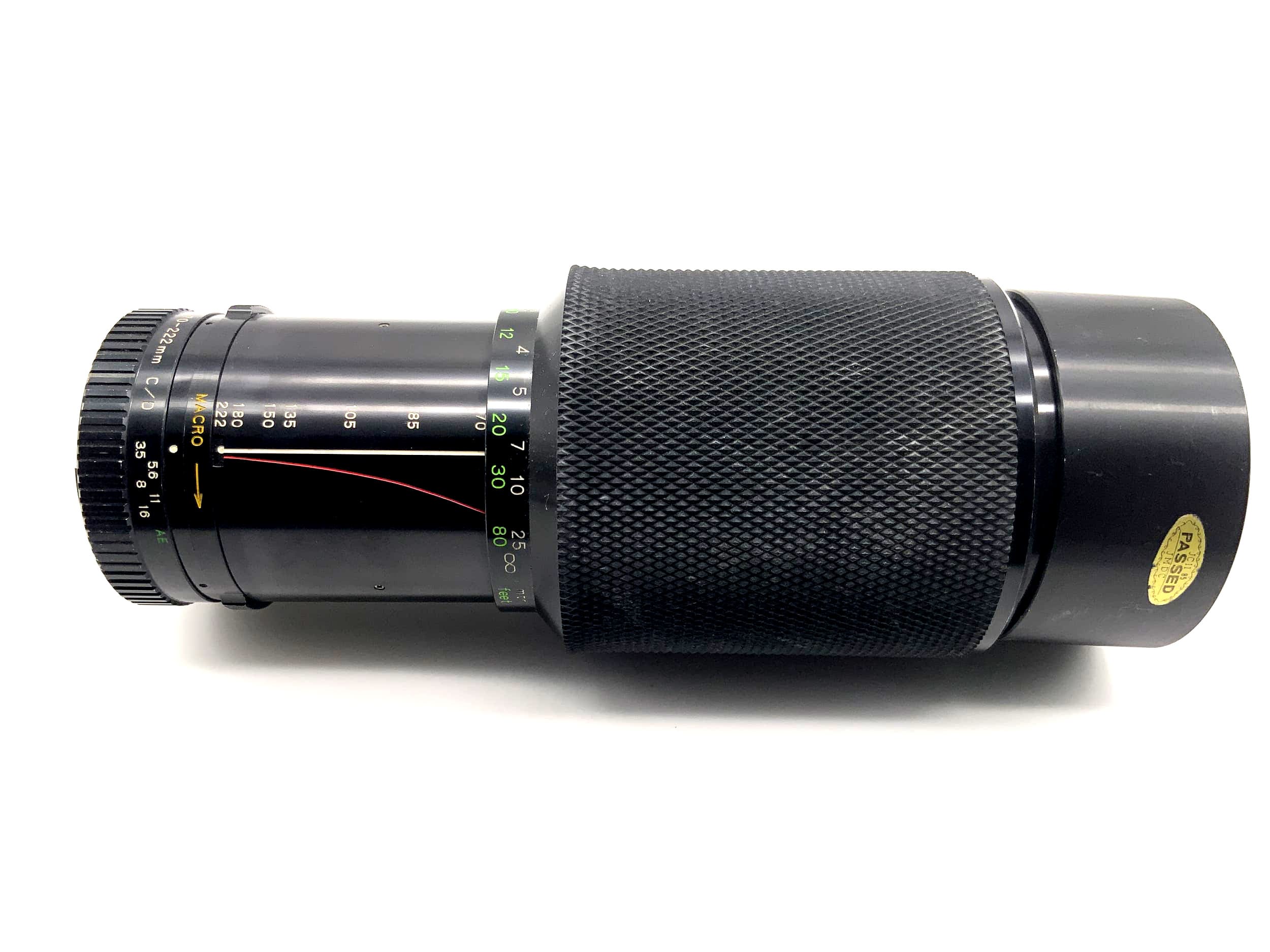Soligor 70-222mm 1:3.5 Macro Auto Zoom Camera Lens (Konica AR)