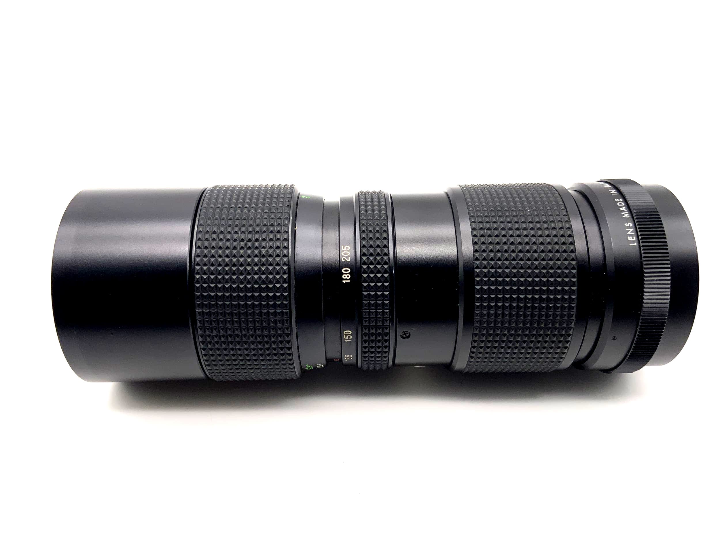 Vivitar 85-205mm 1:3.8 Lens Macro Focusing Auto Zoom Lens (Konica AR)