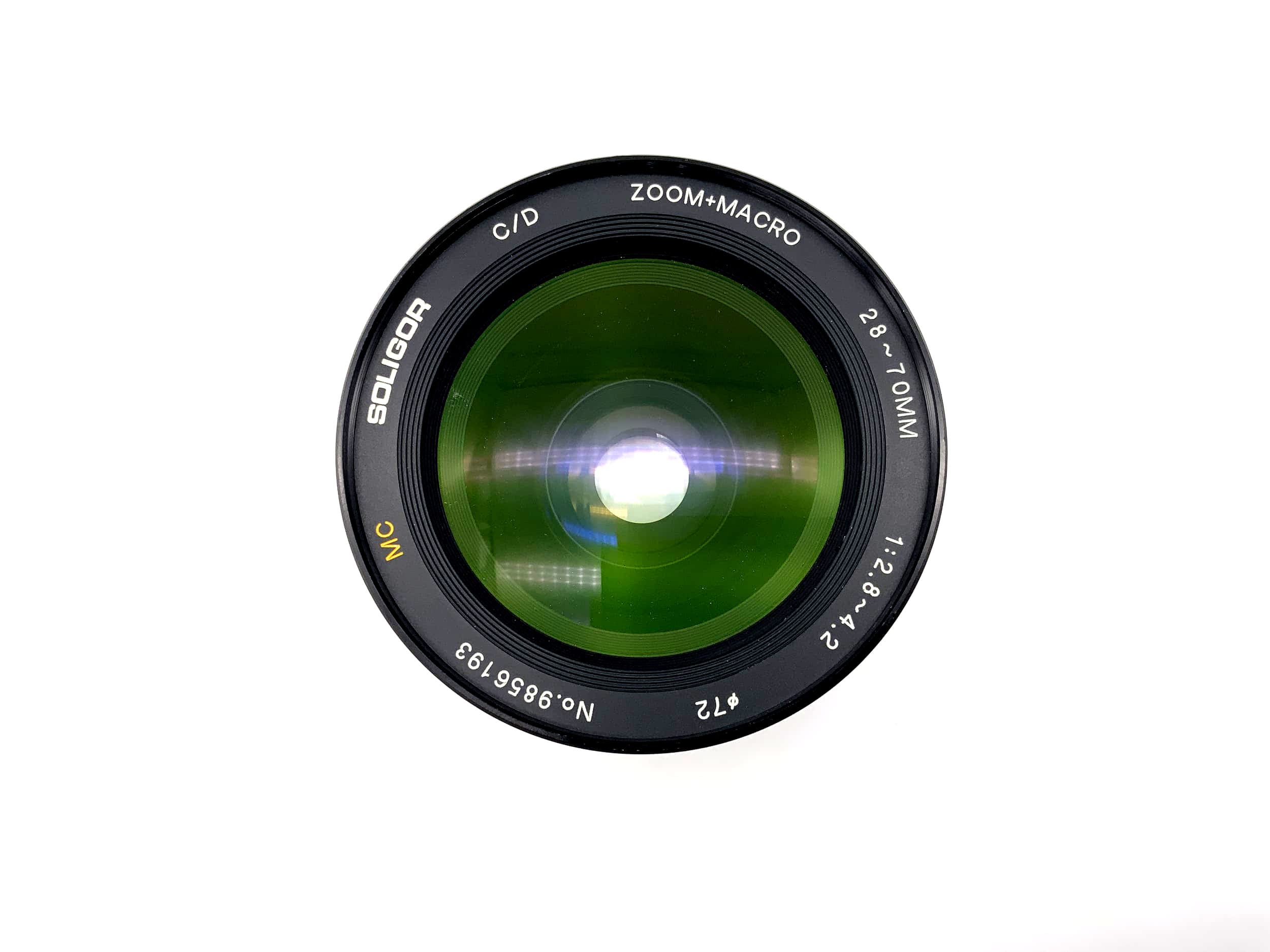 Soligor 28-70mm 1:2.8-4.2 Lens C/D Zoom + Macro MC Camera Lens (Olympus OM)