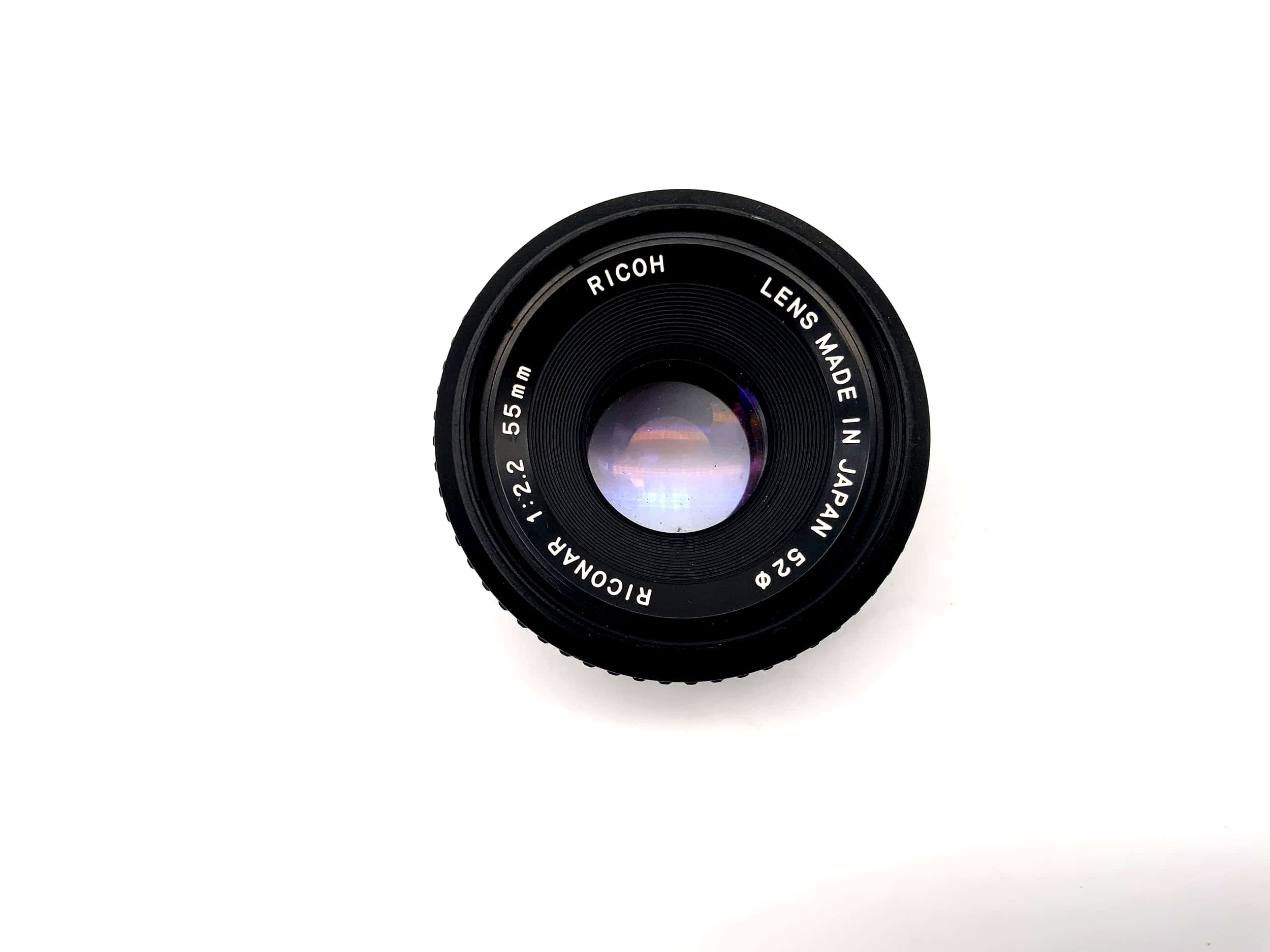 Ricoh 55mm 1:2.2 Lens Riconar Camera Lens (Pentax K)