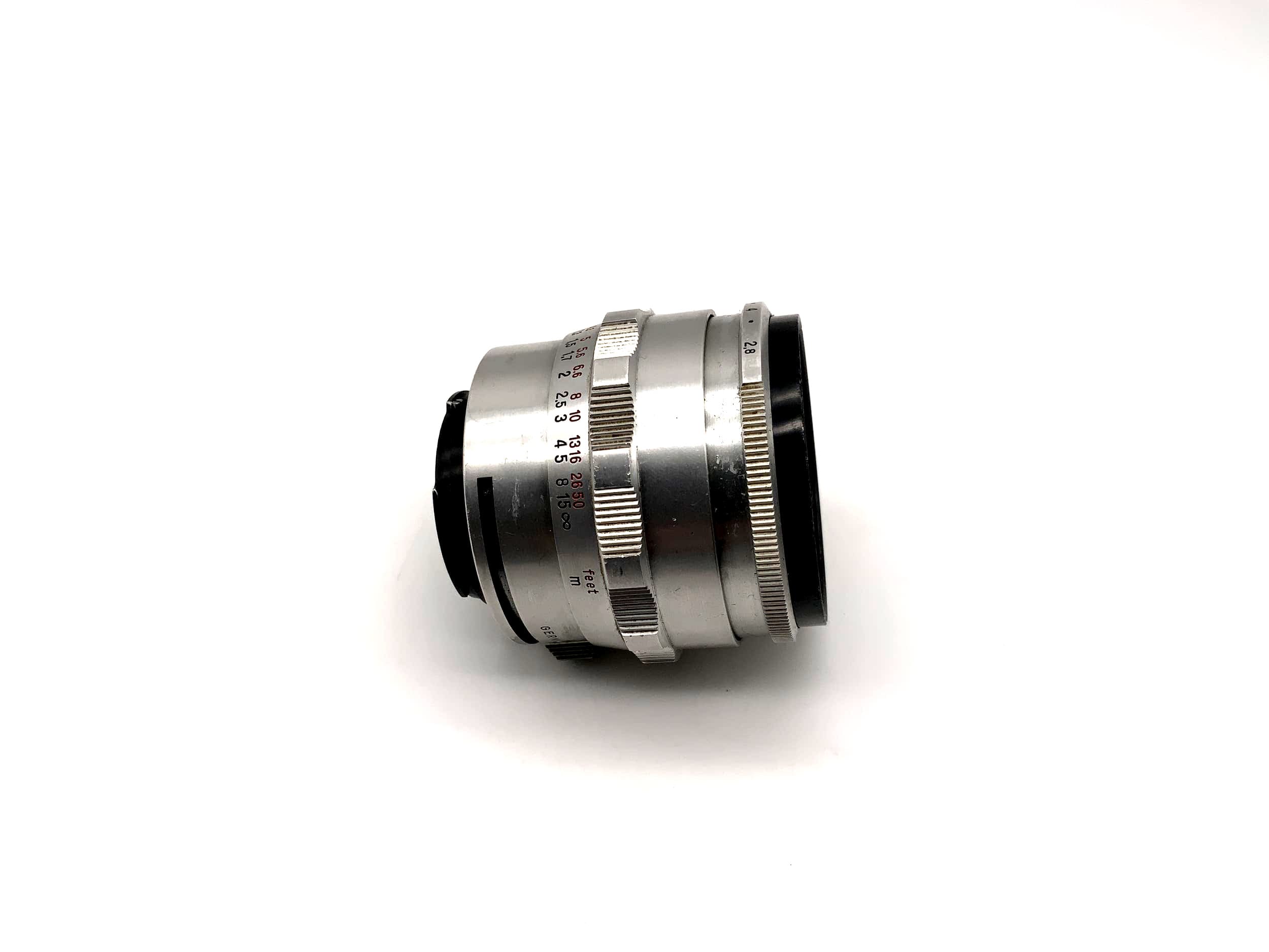 Carl Zeiss Jena 50mm 1:2.8 Lens Camera Lens (Exa)