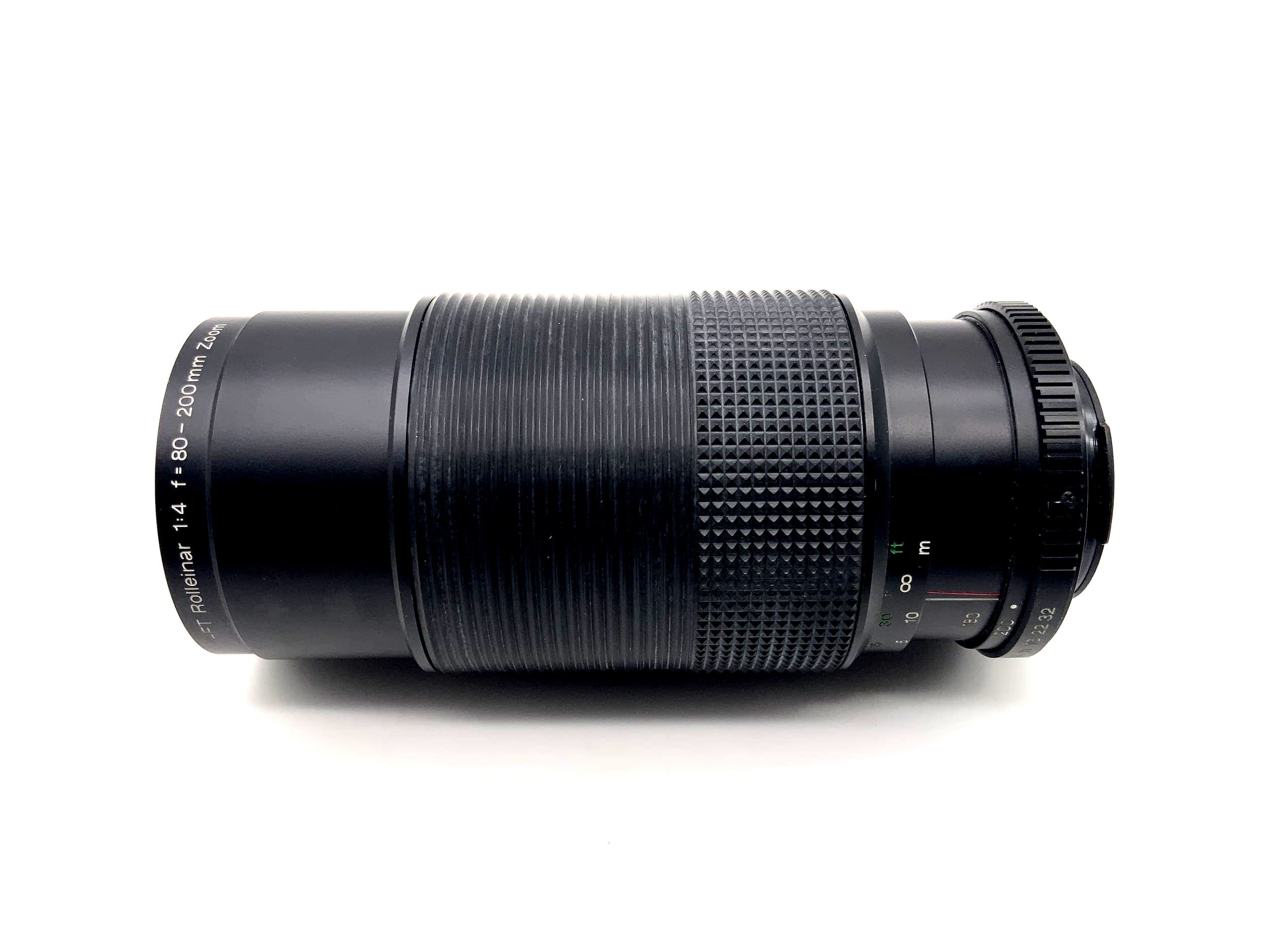 Rollei 80-200mm 1:4 lens Rolleinar HTF camera lens (Rollei QBM)