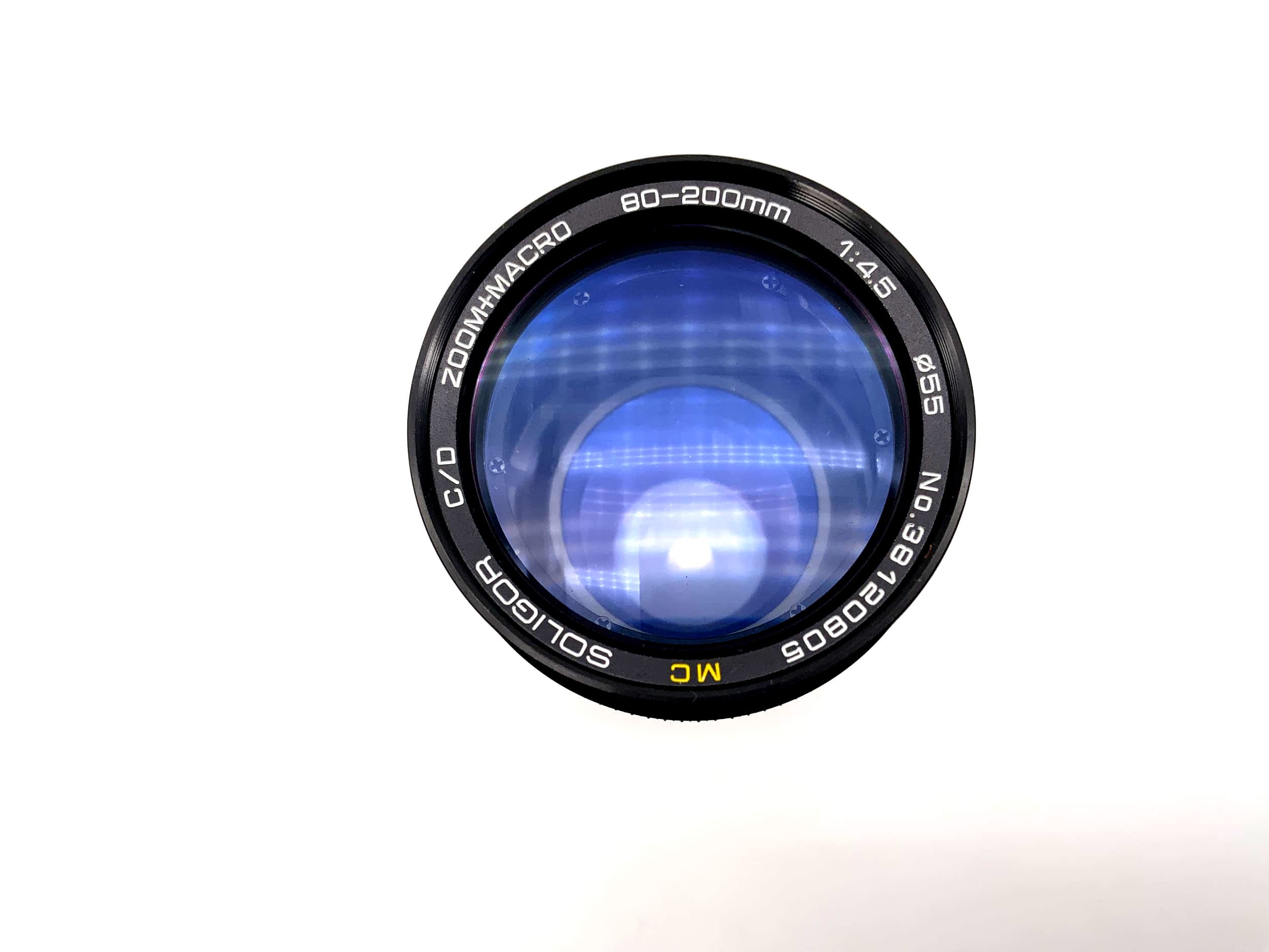 Soligor 80-200mm 1:4.5 Lens C/D Zoom + Macro MC Camera Lens (Pentax K)