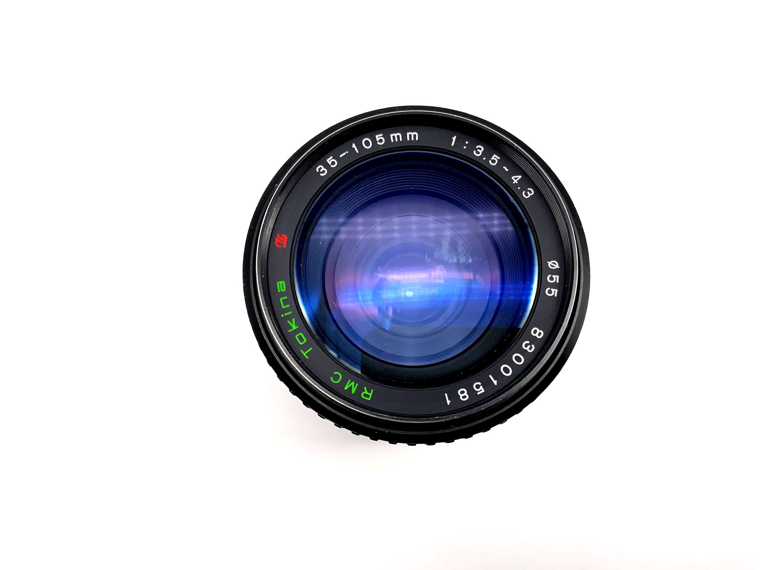 Tokina 35-105mm 1:3.5-4.3 Lens RMC Camera Camera Lens (Yashica/Contax)