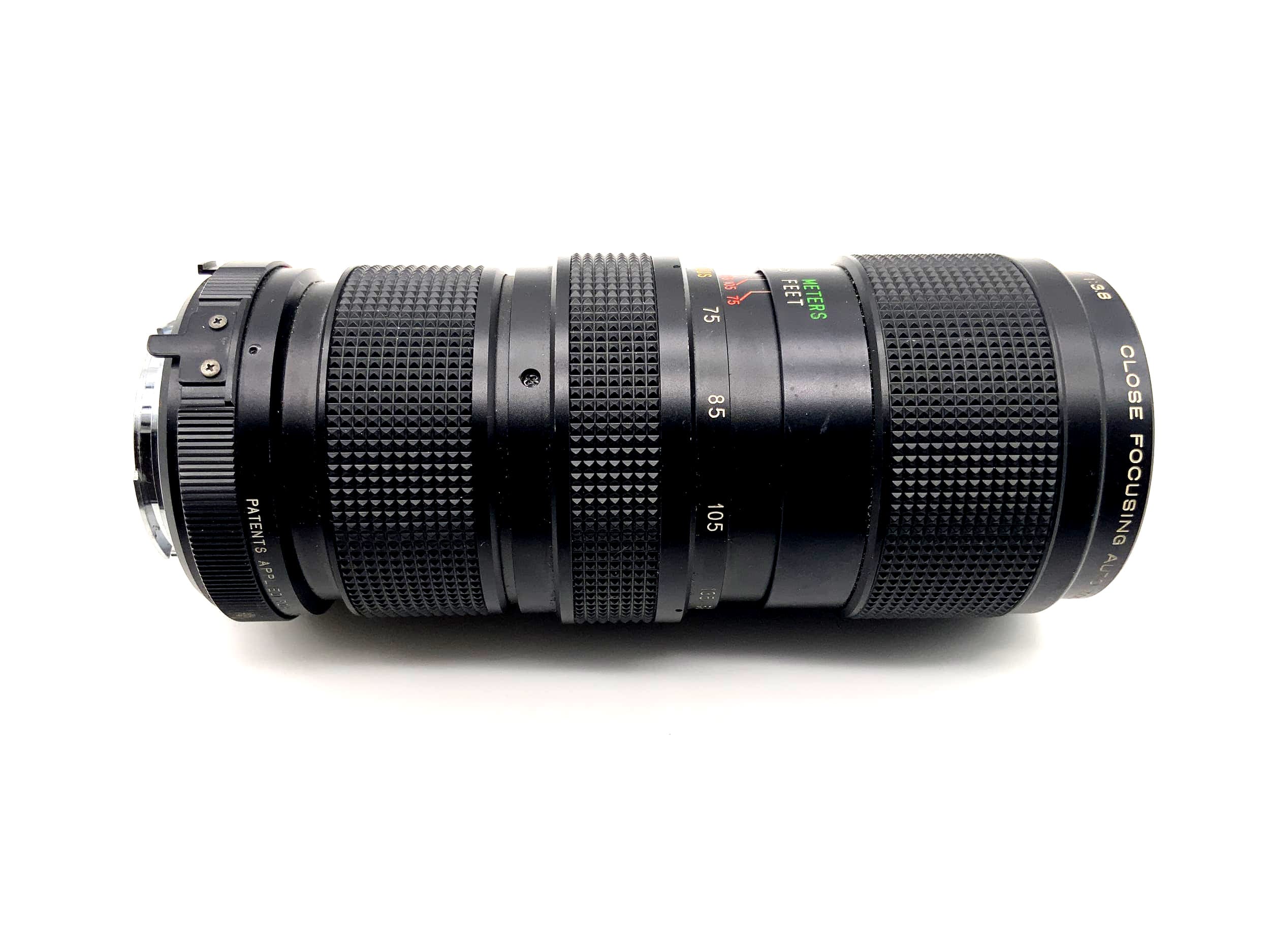 Vivitar 75-205mm 1:3.8 Lens Close Focusing Auto Zoom Lens (Minolta MD)